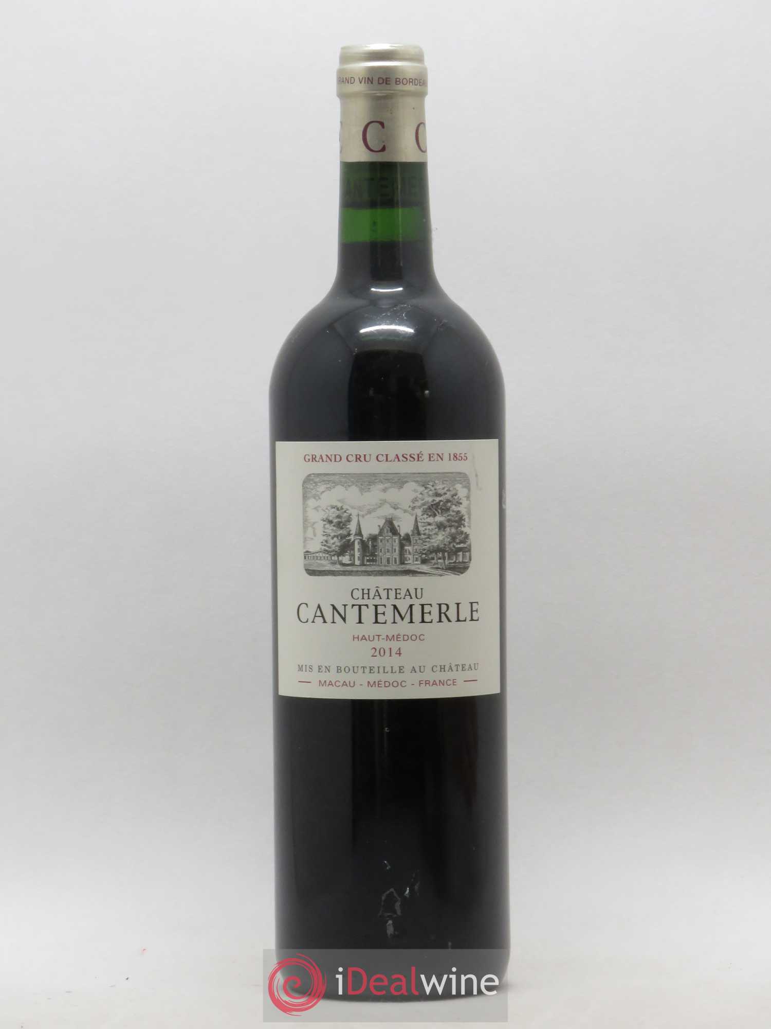 Château Cantemerle 5ème Grand Cru Classé 2014 - Lot de 1 bouteille - 0