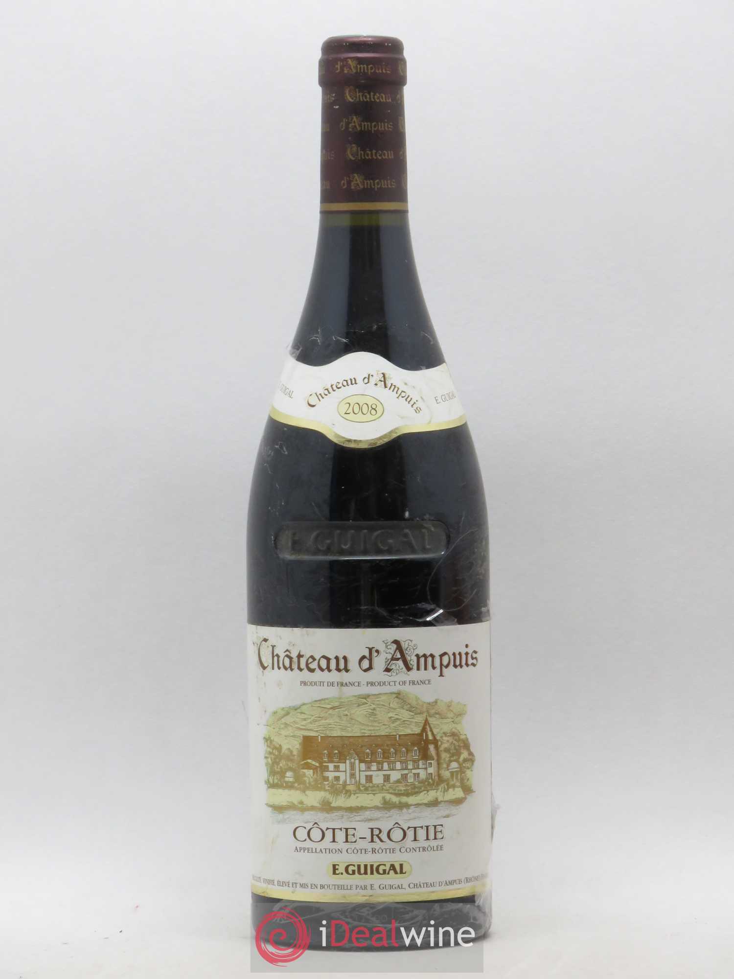 Côte-Rôtie Château d'Ampuis Guigal 2008 - Lot de 1 bouteille - 0