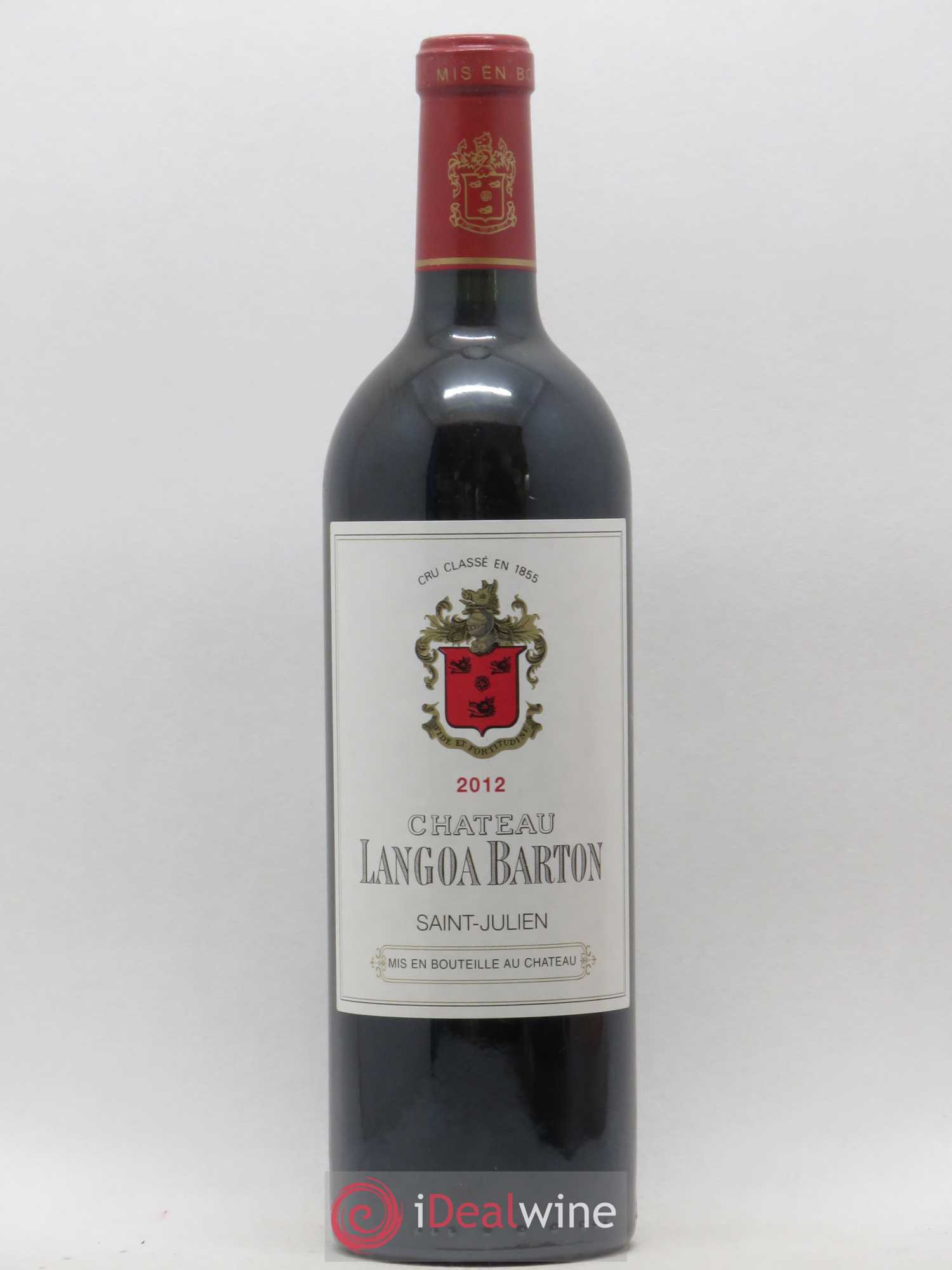 Château Langoa Barton 3ème Grand Cru Classé 2012 - Lot de 1 bouteille - 0