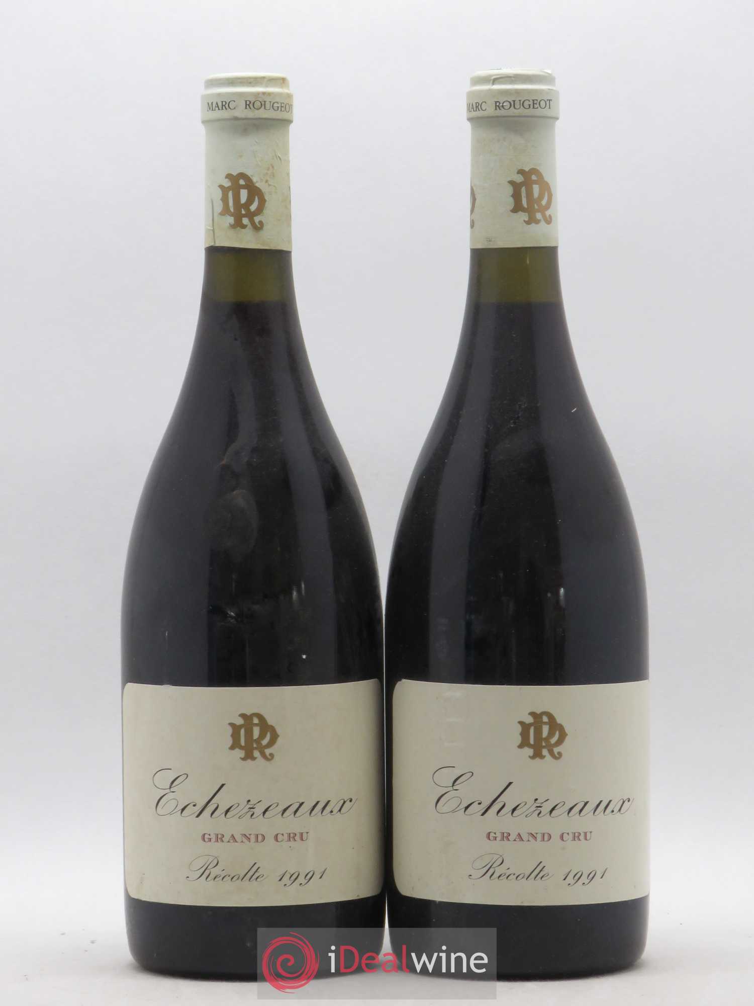 Echezeaux Grand Cru Marc Rougeot-Dupin 1991 - Lot de 2 bouteilles - 0