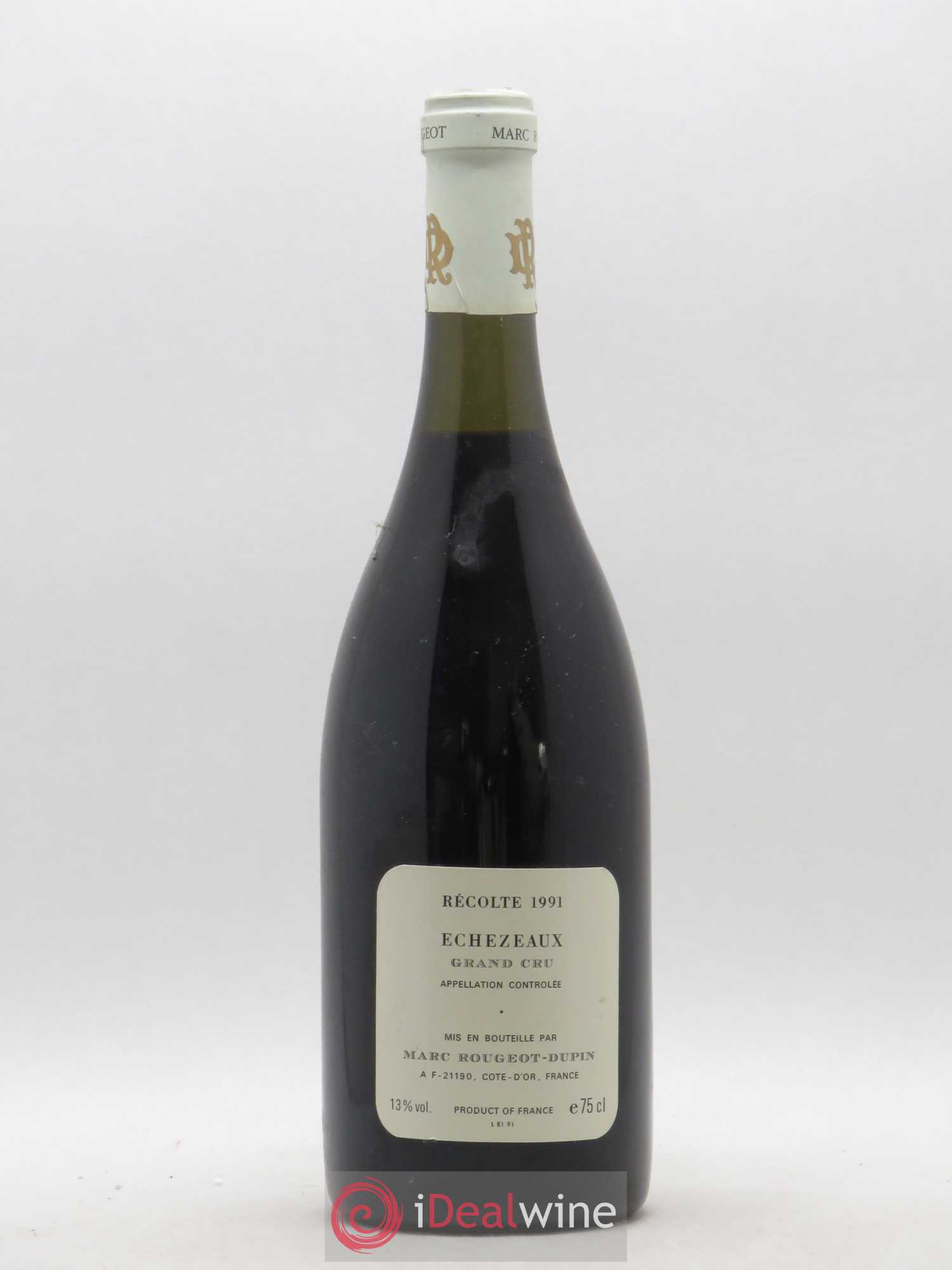 Echezeaux Grand Cru Marc Rougeot-Dupin 1991 - Lot de 1 bouteille - 1