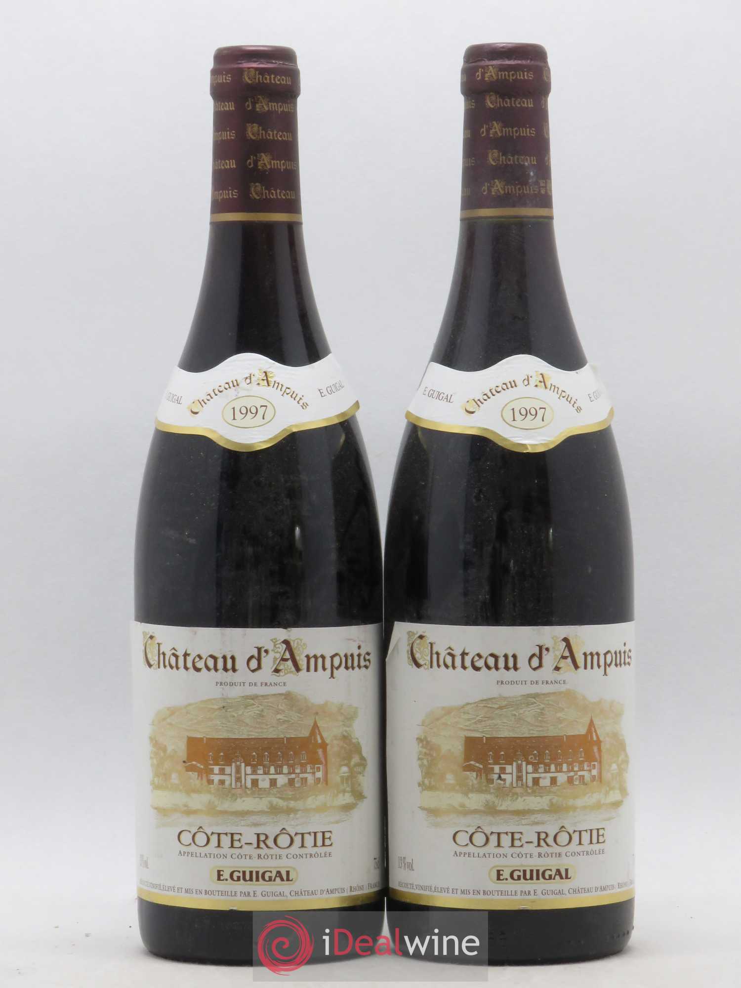 Côte-Rôtie Château d'Ampuis Guigal 1997 - Lot de 2 bouteilles - 0