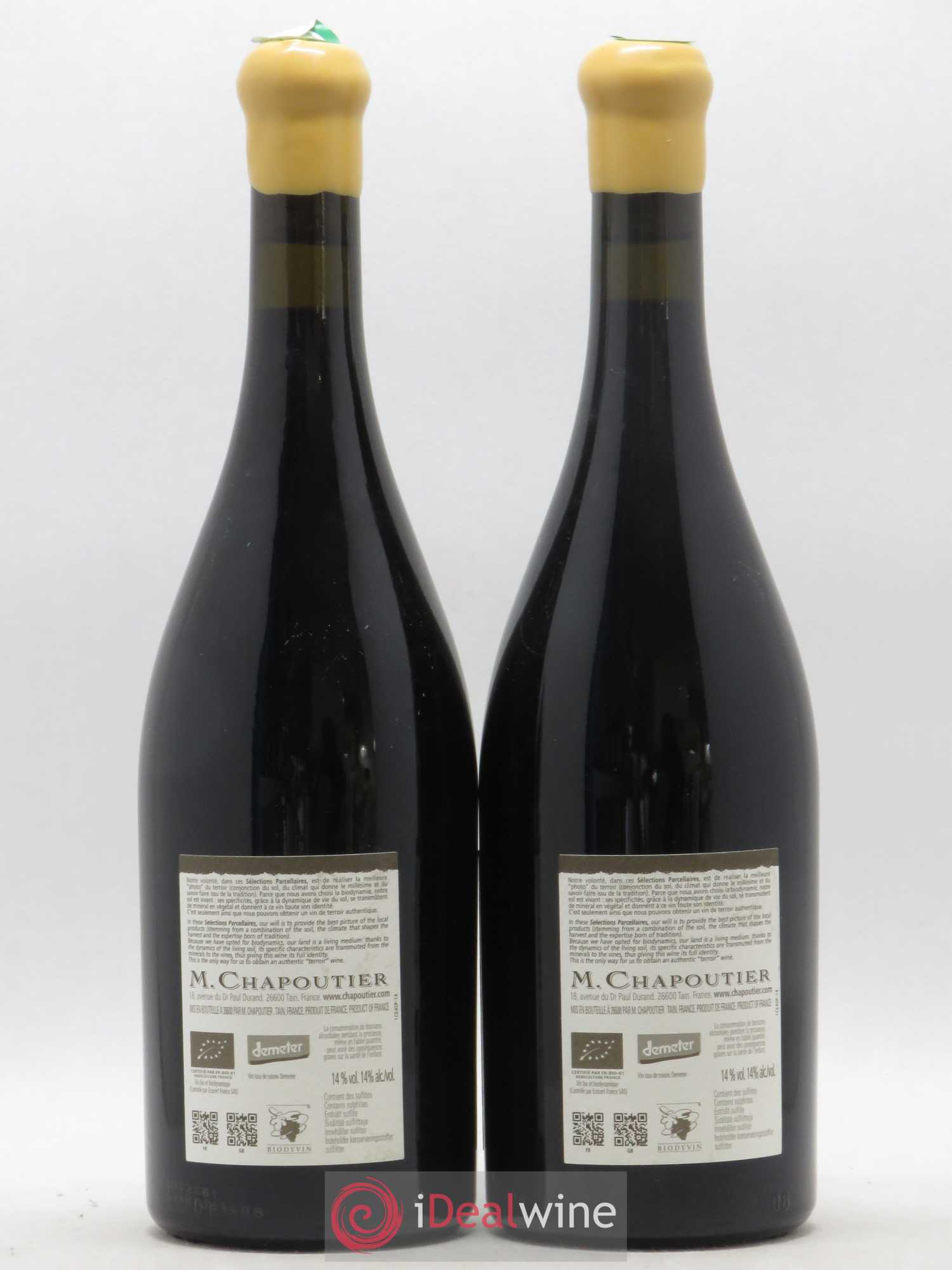 Hermitage Ermitage Le Pavillon Chapoutier 2012 - Lot de 2 bouteilles - 1