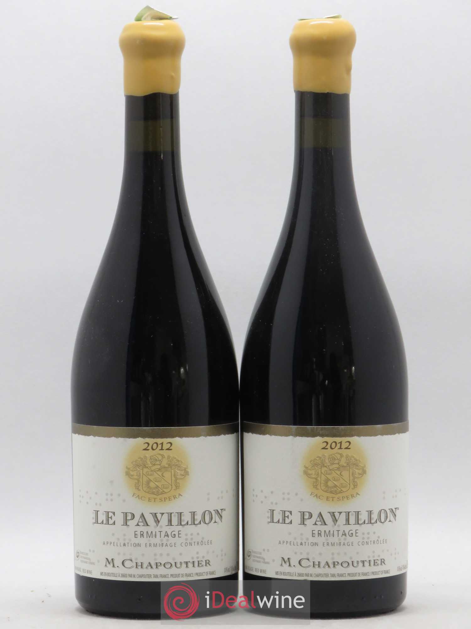Hermitage Ermitage Le Pavillon Chapoutier 2012 - Lot de 2 bouteilles - 0