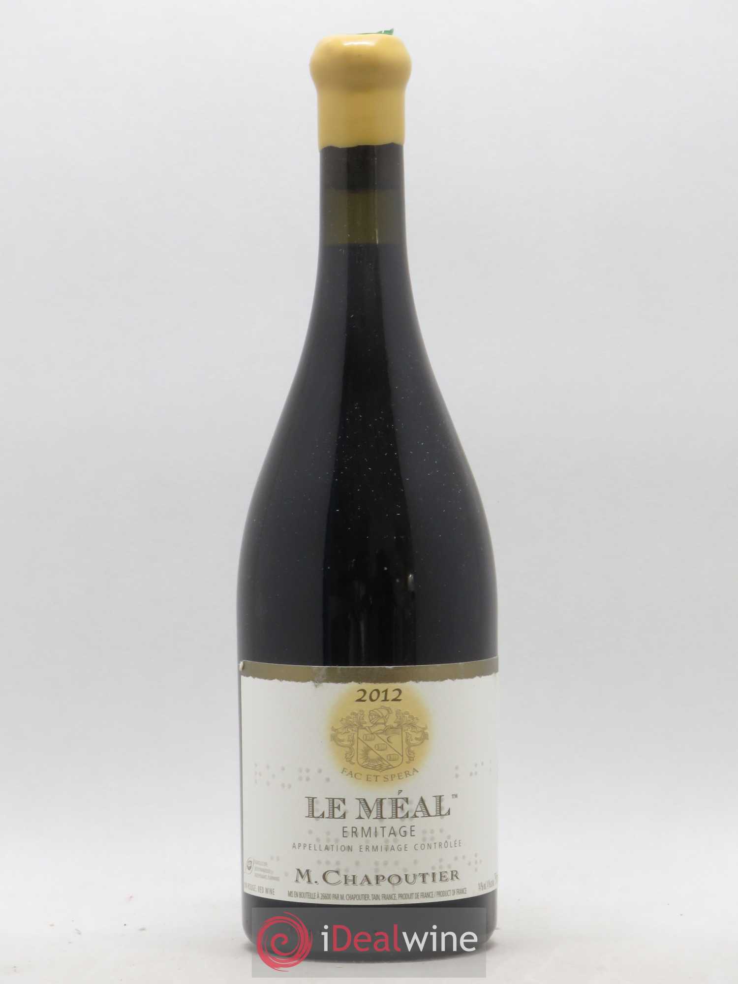 Hermitage Ermitage Le Méal Chapoutier 2012 - Lot de 1 bouteille - 0