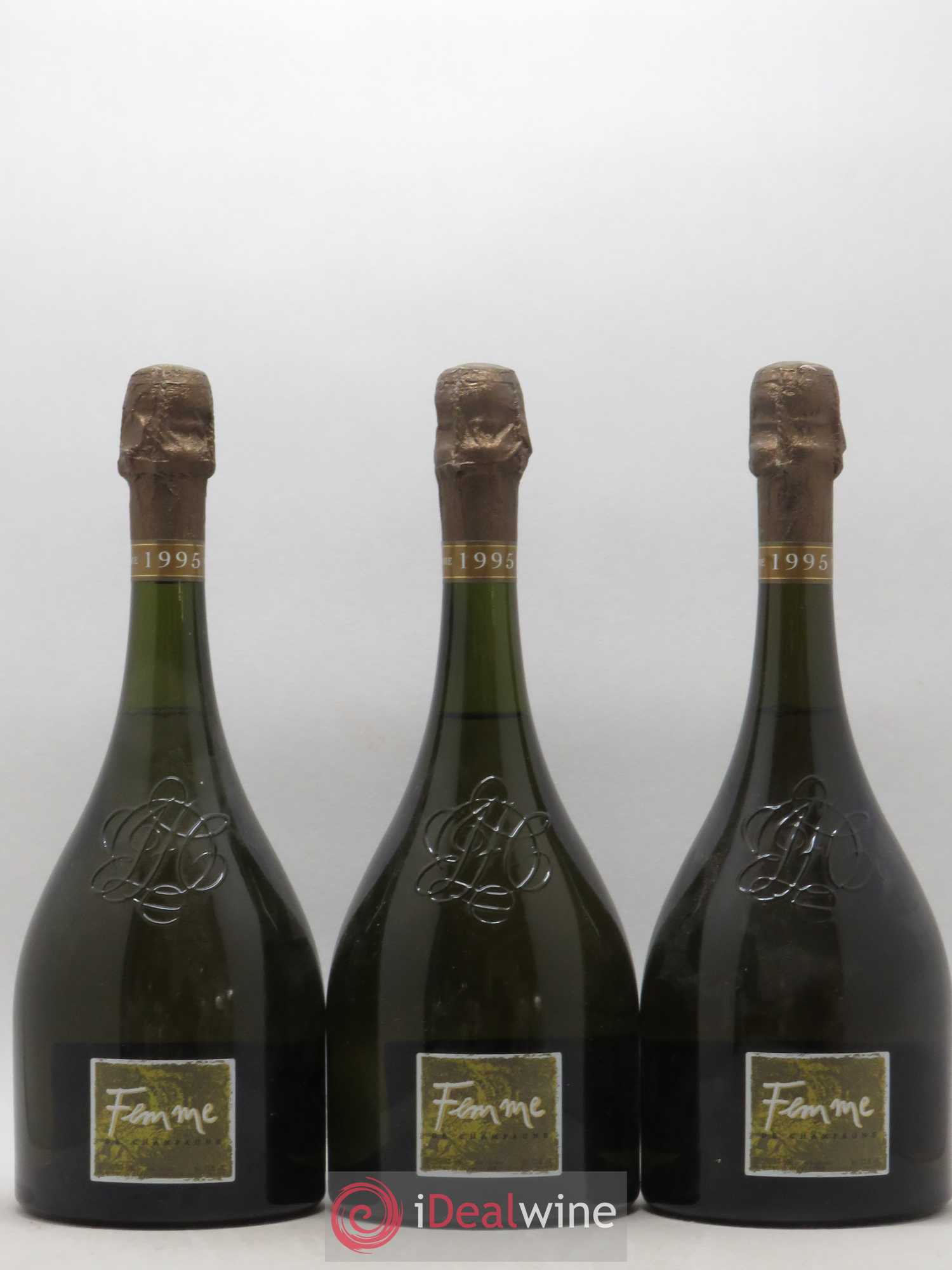 Femme de Champagne Duval-Leroy 1995 - Lot de 3 bouteilles - 0
