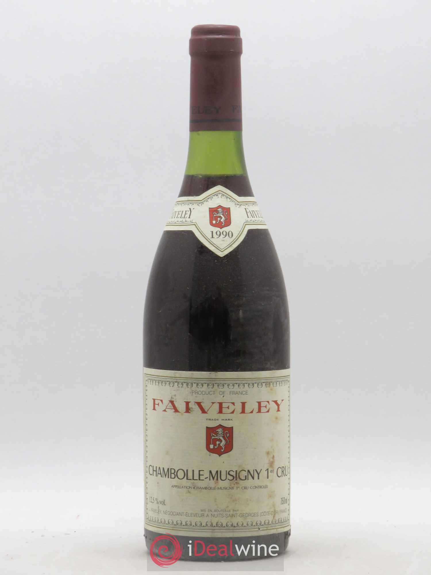Chambolle-Musigny 1er Cru Faiveley 1990 - Lot de 1 bouteille - 0