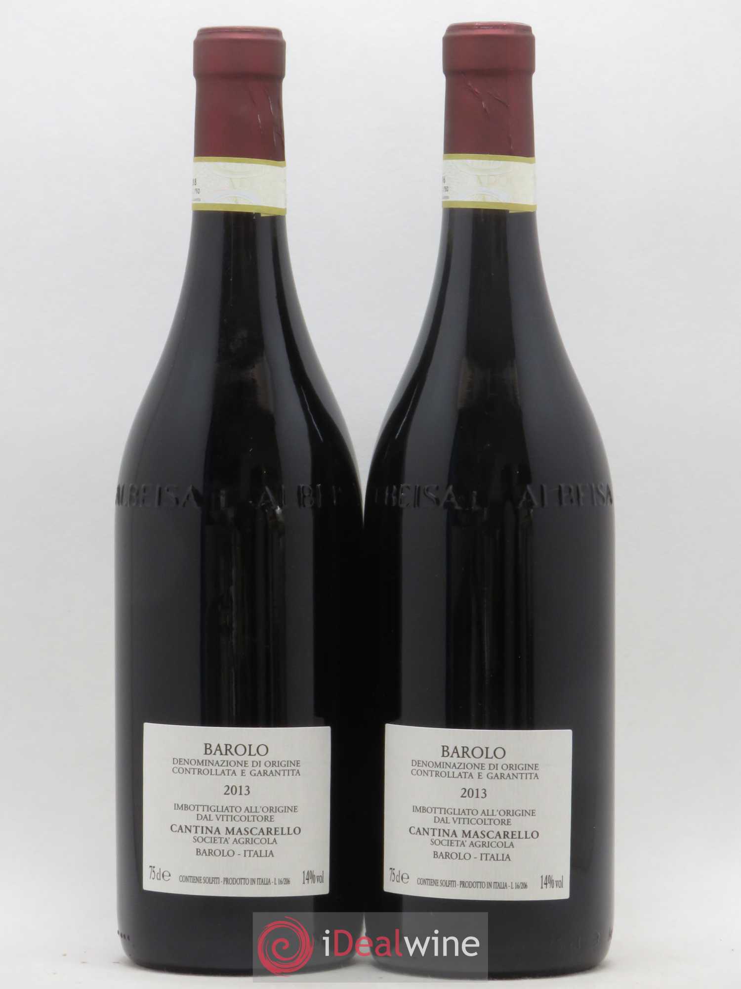 Barolo DOCG Bartolo Mascarello 2013 - Lot de 2 bouteilles - 1