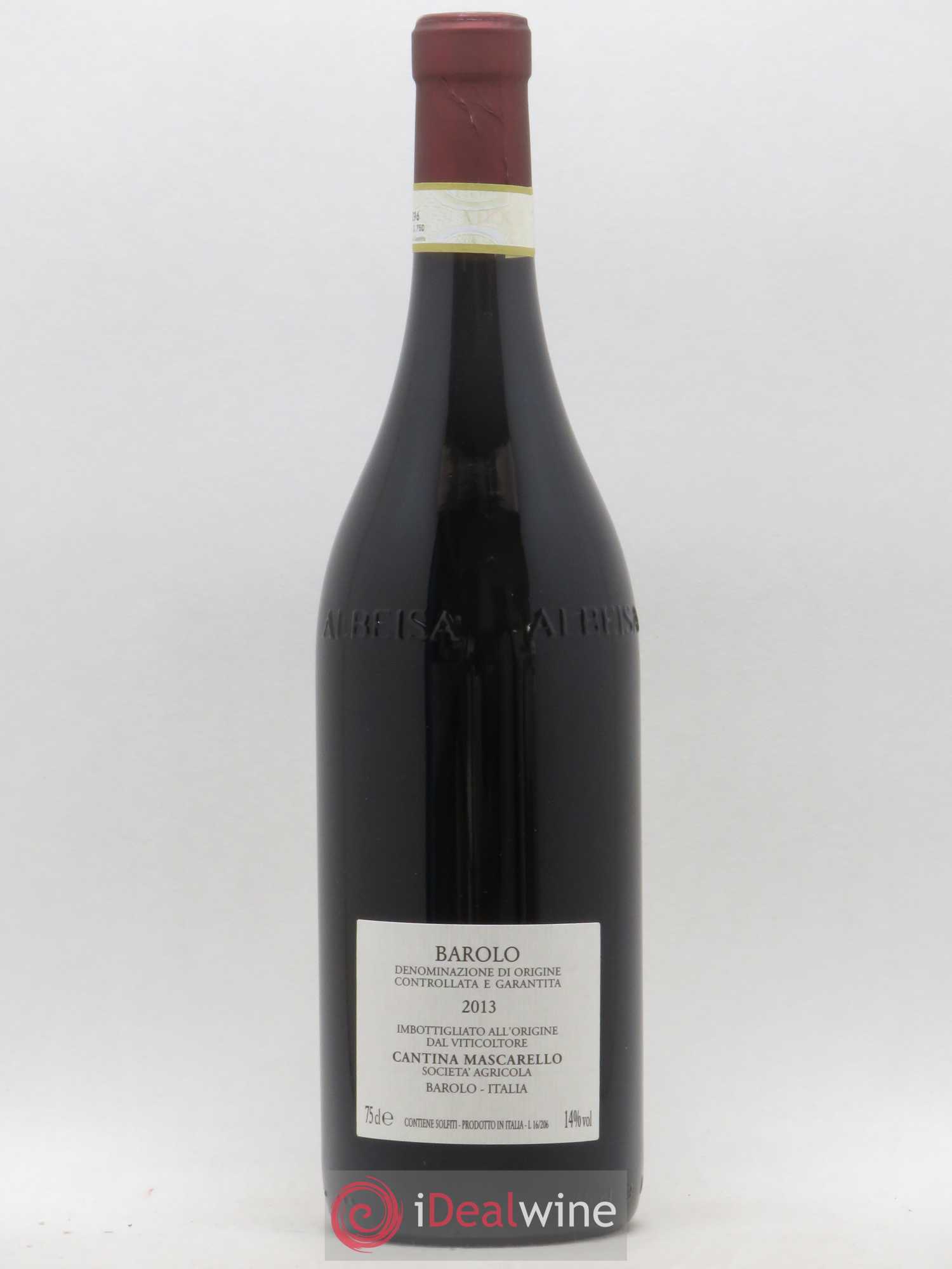 Barolo DOCG Bartolo Mascarello 2013 - Lot de 1 bouteille - 1