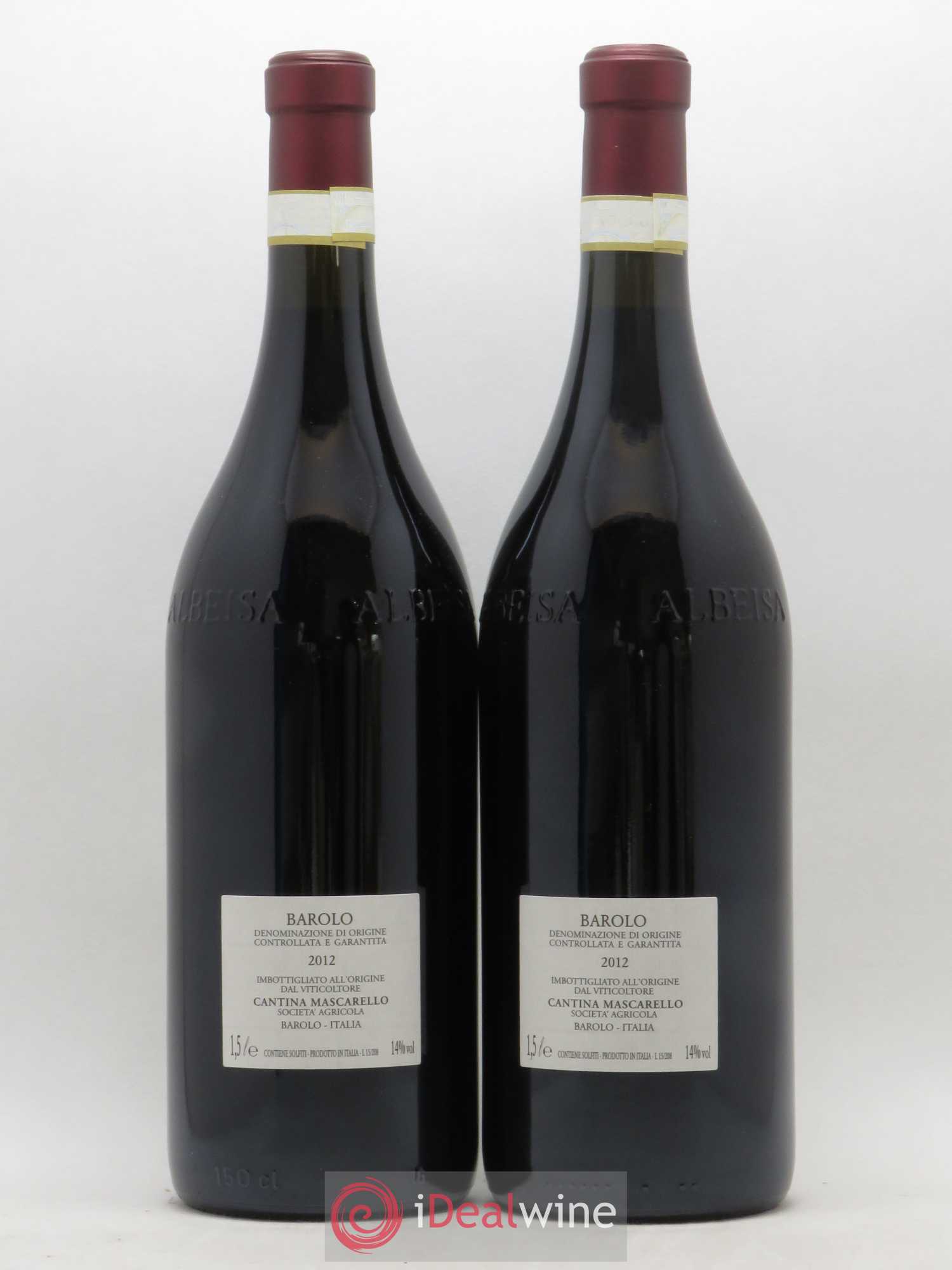 Barolo DOCG Bartolo Mascarello 2012 - Posten von 2 Magnum - 1