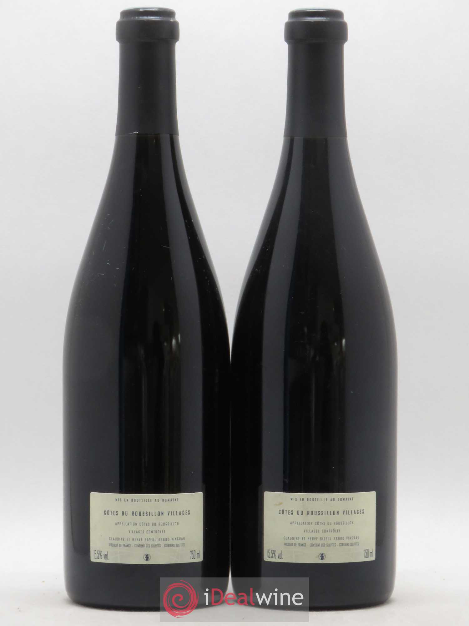 Côtes du Roussillon Villages Clos des Fées La Petite Sibérie Hervé Bizeul 2010 - Lot de 2 bouteilles - 1