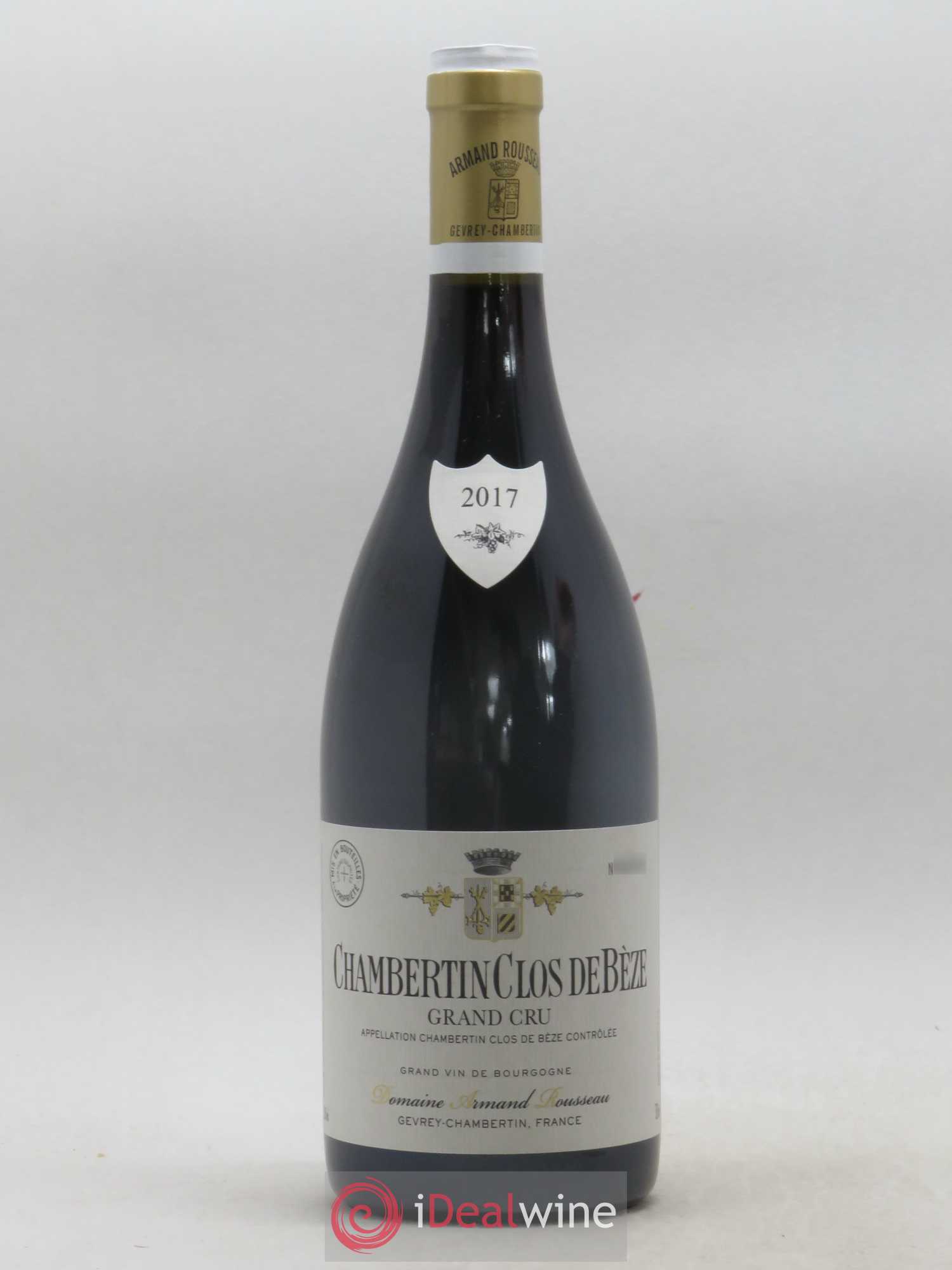 Chambertin Clos de Bèze Grand Cru Armand Rousseau (Domaine) 2017 - Lot de 1 bouteille - 0