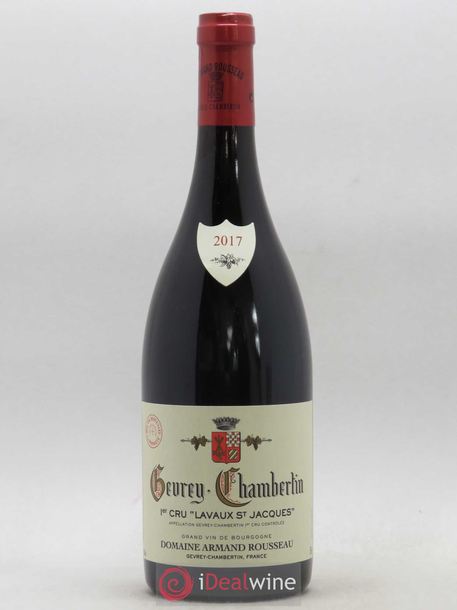 Gevrey-Chambertin 1er Cru Lavaux Saint Jacques Armand Rousseau (Domaine) 2017 - Lot de 1 bouteille - 0