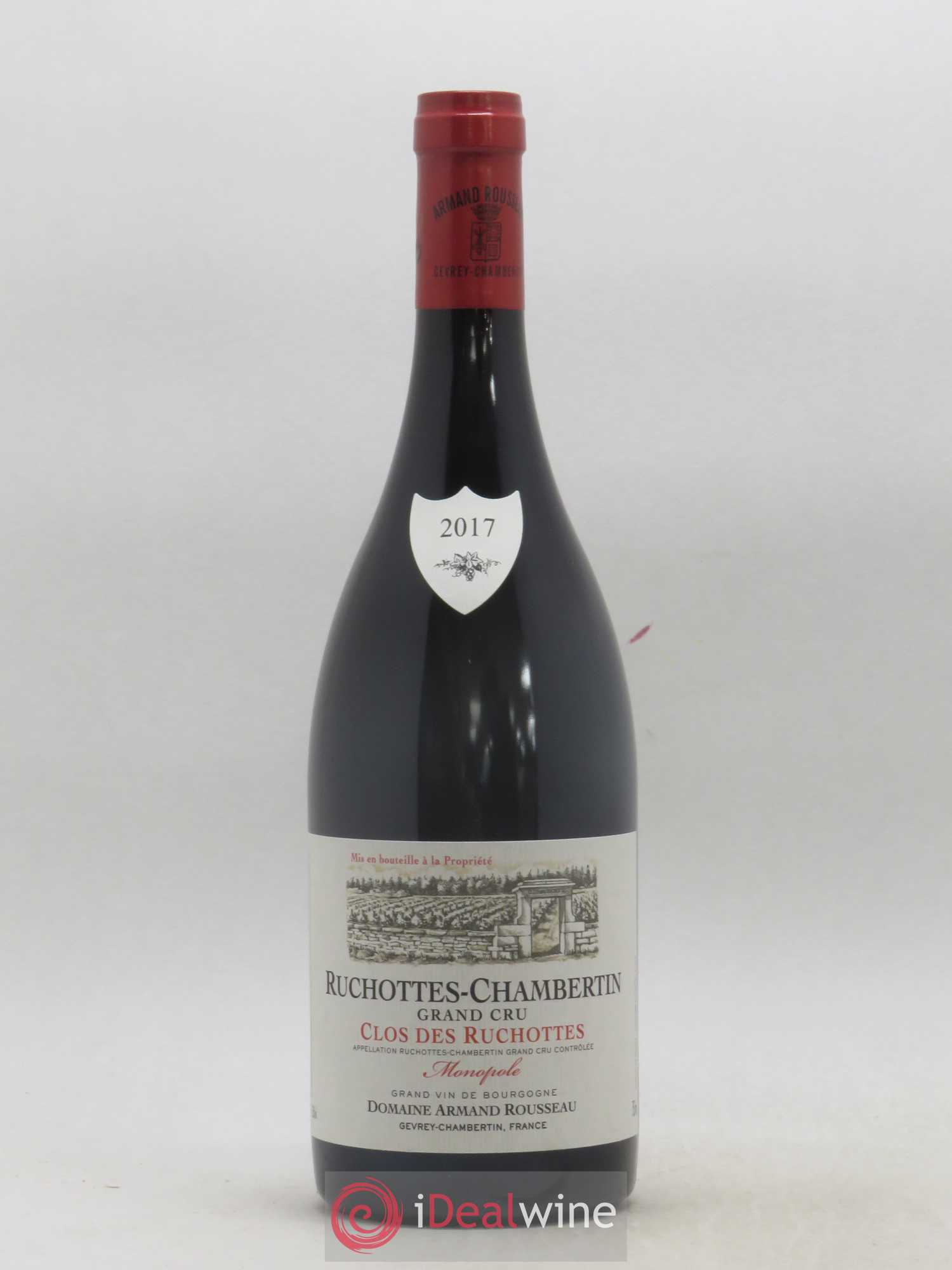 Ruchottes-Chambertin Grand Cru Clos des Ruchottes Armand Rousseau (Domaine) 2017 - Posten von 1 Flasche - 0