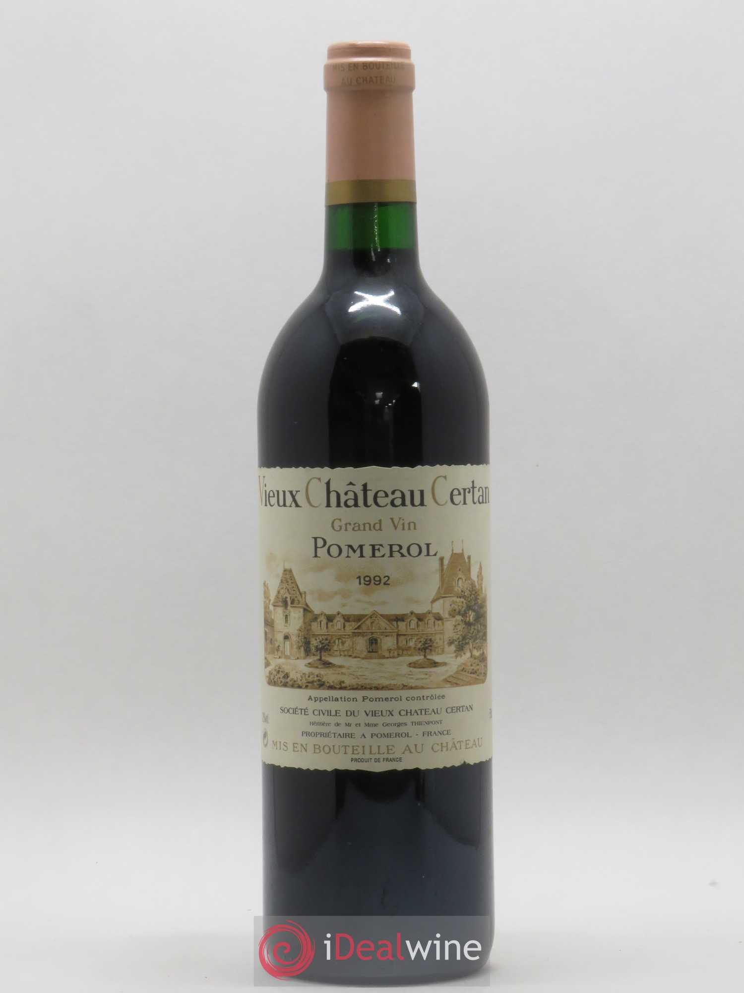 Vieux Château Certan 1992 - Lot de 1 bouteille - 0