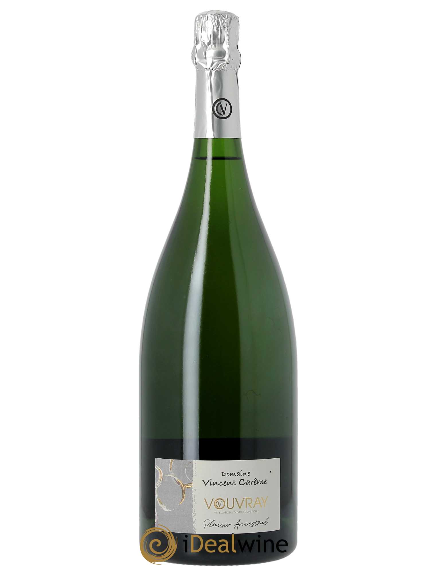Vouvray Plaisir ancestral Brut Nature Domaine Vincent Carême 2017 - Lot of 1 magnum - 0