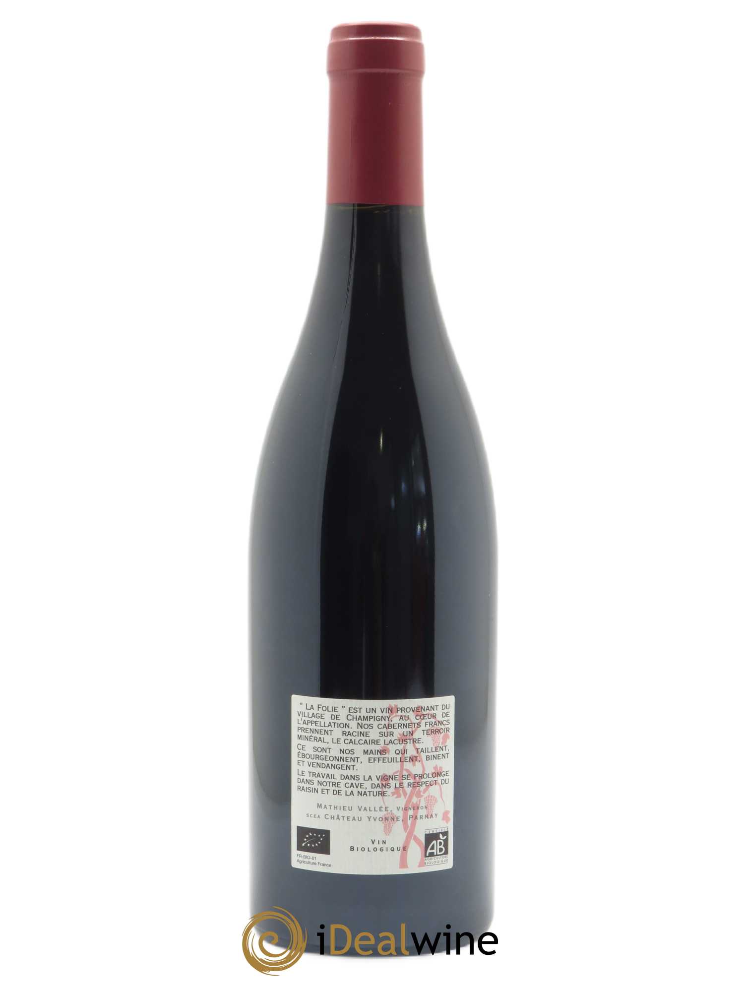 Saumur-Champigny La Folie Château Yvonne 2020 - Lot de 1 bouteille - 1