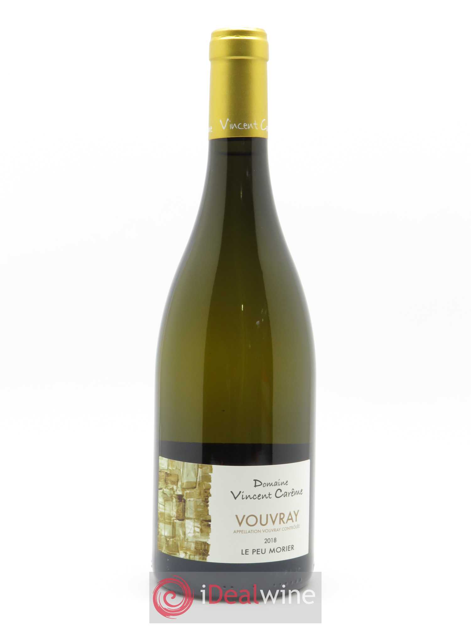 Vouvray Le Peu Morier Domaine Vincent Carême 2018 - Lot de 1 bouteille - 0