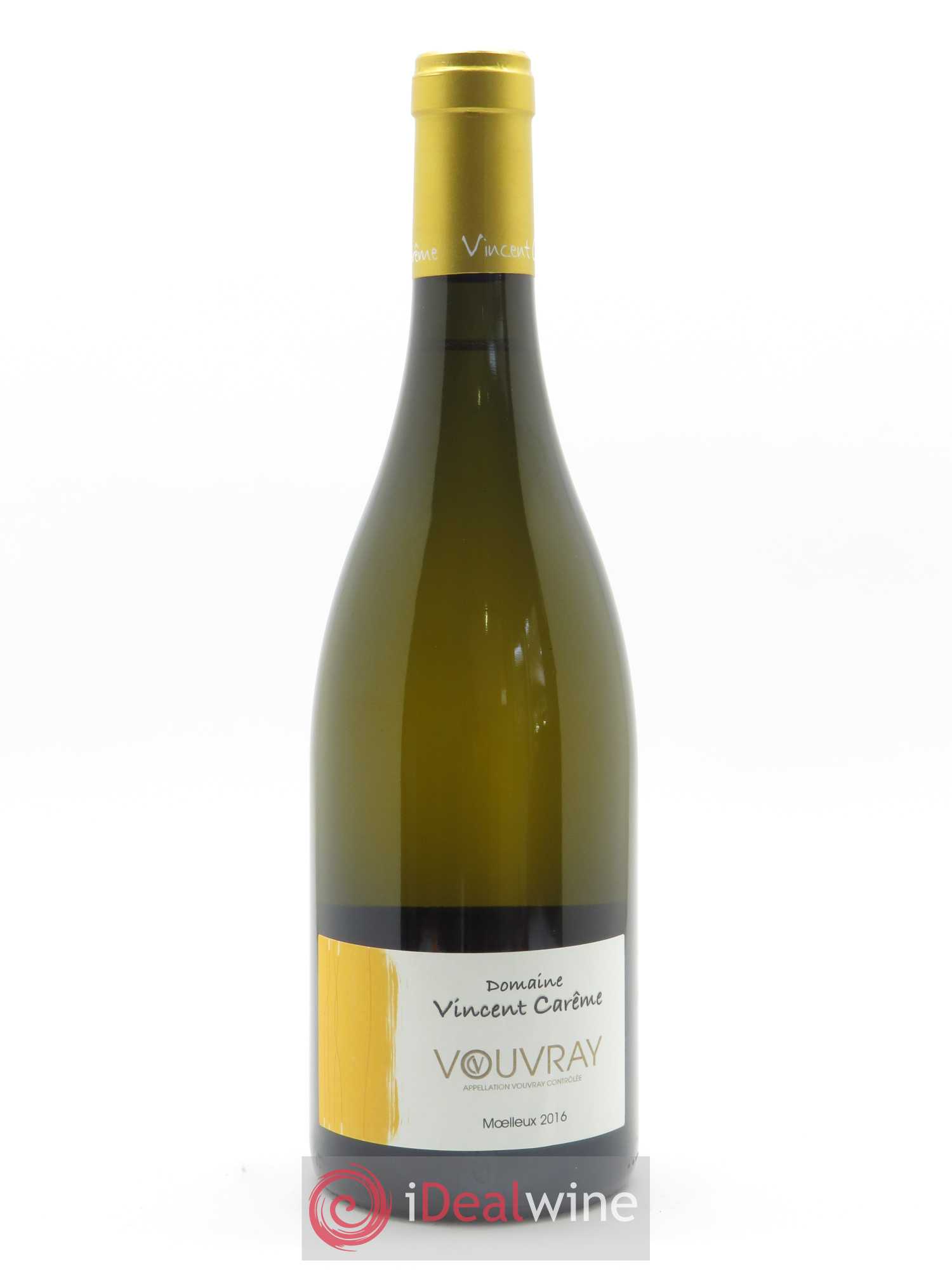 Vouvray Moelleux Domaine Vincent Carême 2016 - Lot de 1 bouteille - 0