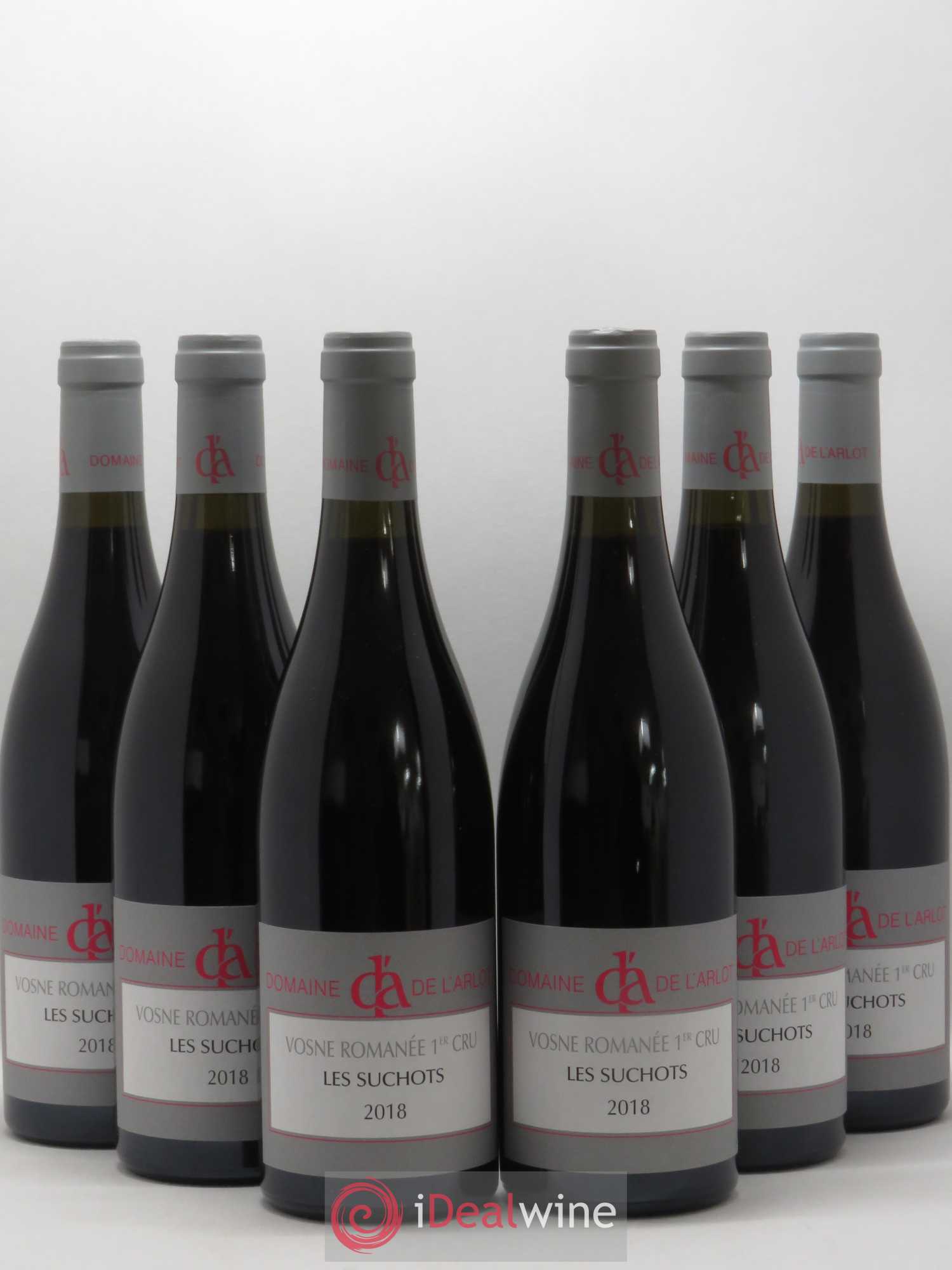 Vosne-Romanée 1er Cru Les Suchots Domaine de l'Arlot 2018 - Lot de 6 bouteilles - 0