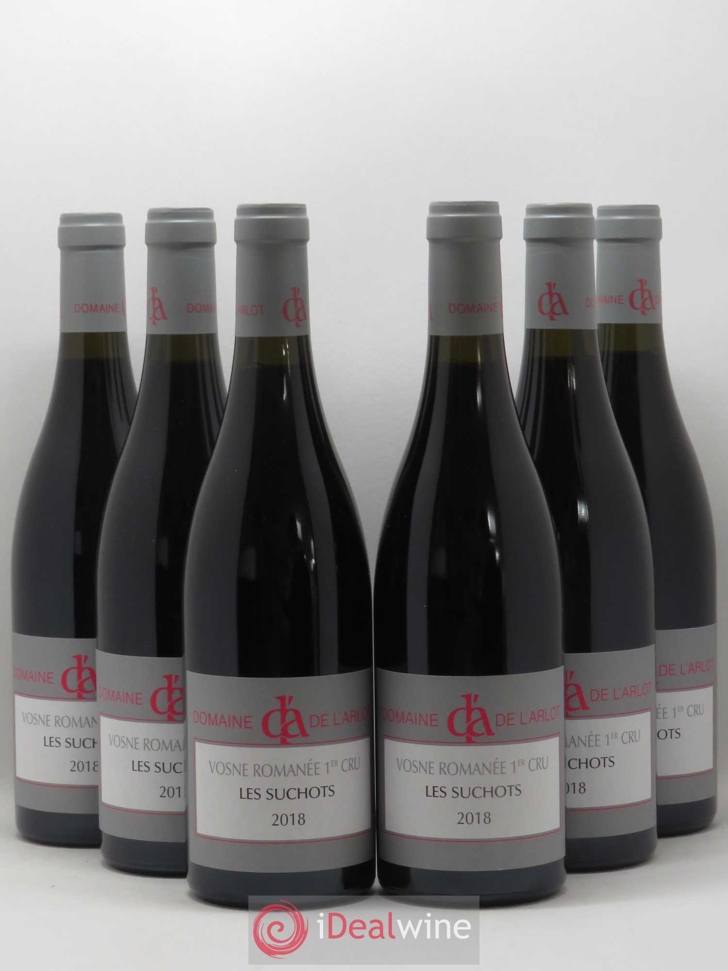 Vosne-Romanée 1er Cru Les Suchots Domaine de l'Arlot 2018 - Lot de 6 bouteilles - 0