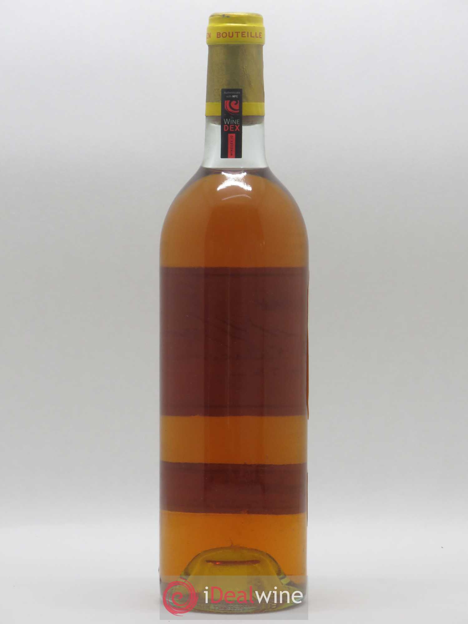 Château d' Yquem 1er Cru Classé Supérieur 1975 - Lotto di 1 bottiglia - 1
