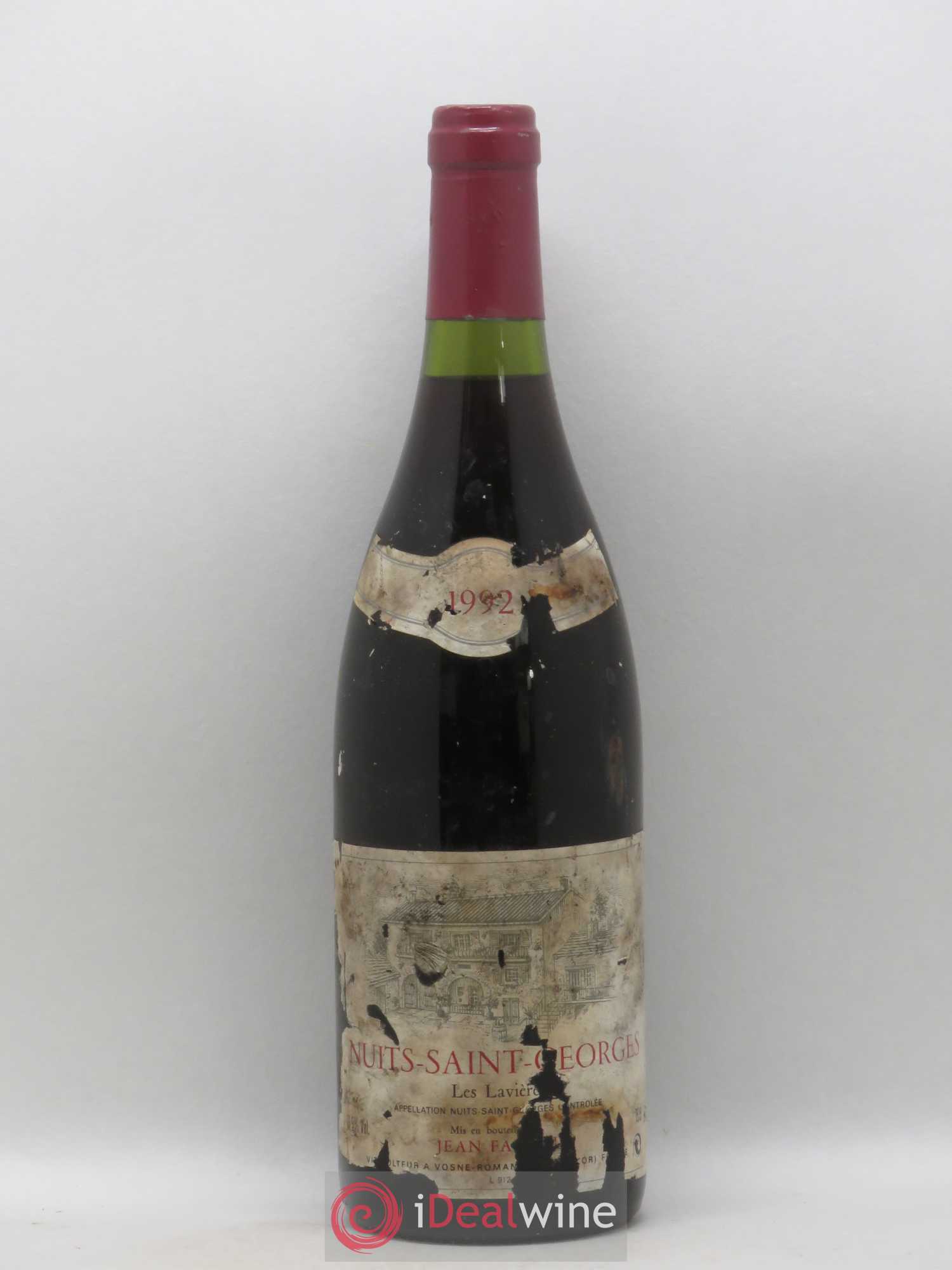 Nuits-Saint-Georges 1er Cru Les Lavières (sans prix de réserve) 1992 - Posten von 1 Flasche - 0