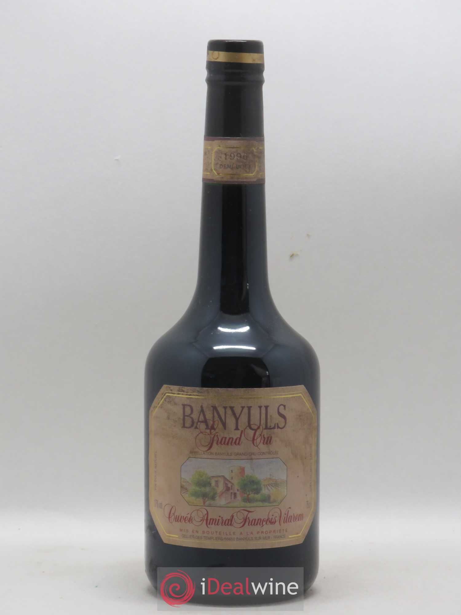 Banyuls Grand Cru Cuvée Amiral Francois Vilarem Demi Doux 1996 - Posten von 1 Flasche - 0