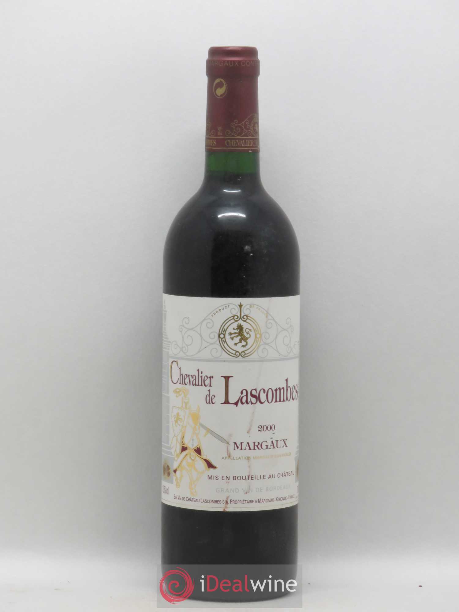 Chevalier de Lascombes Second Vin 2000 - Posten von 1 Flasche - 0