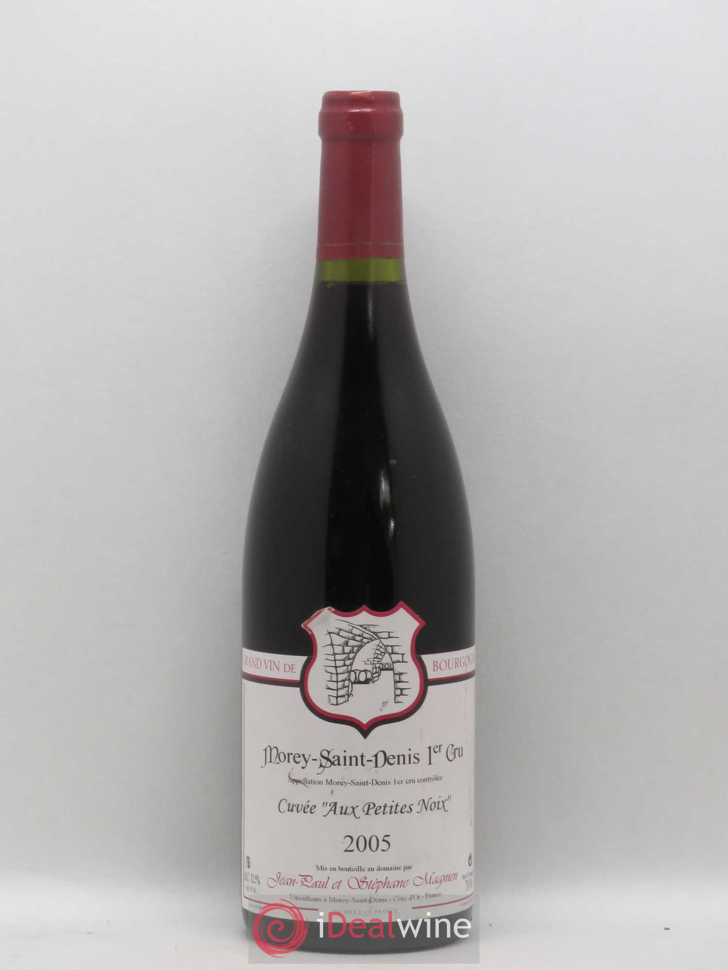 Morey-Saint-Denis 1er Cru Aux Petites Noix Stéphane Magnien (Domaine) 2005 - Lot de 1 bouteille - 0