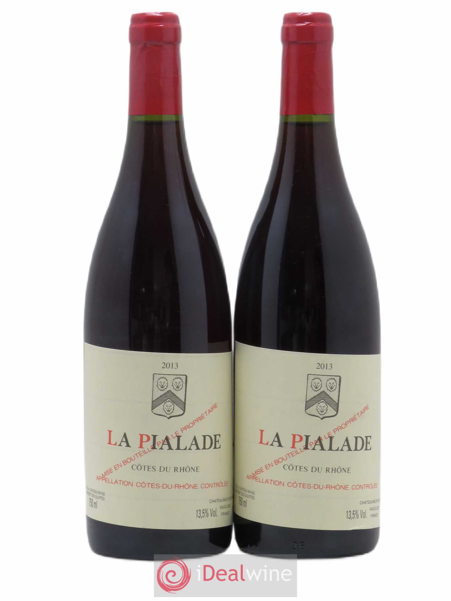 Côtes-du-Rhône La Pialade Emmanuel Reynaud 2013 - Lot de 2 bouteilles - 0