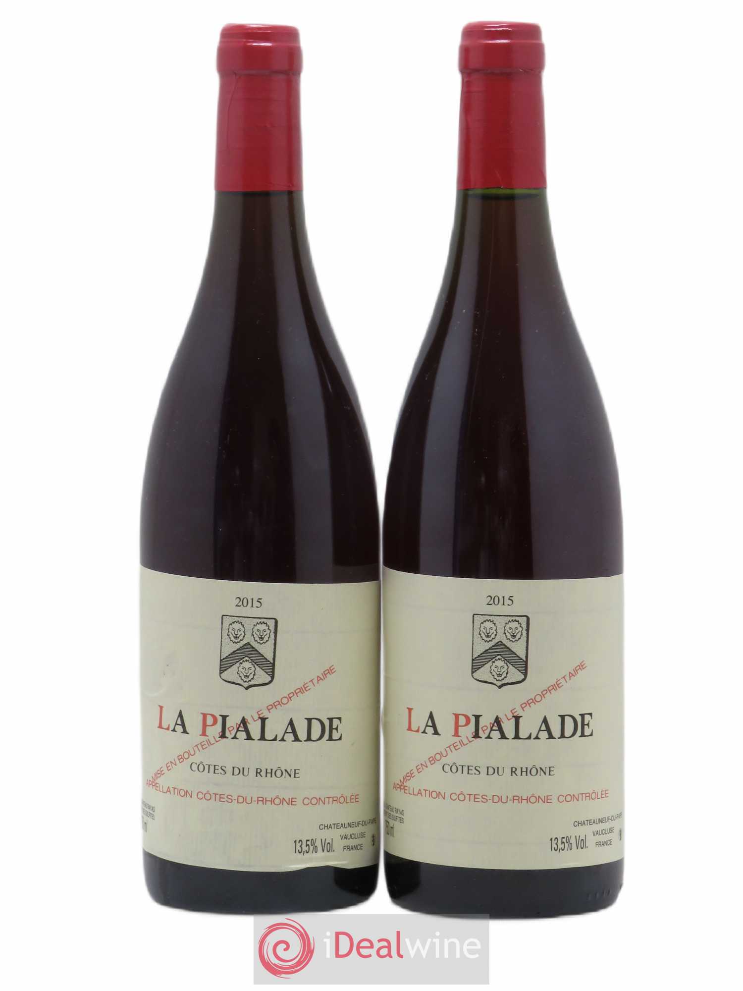 Côtes-du-Rhône La Pialade Emmanuel Reynaud 2015 - Lot de 2 bouteilles - 0