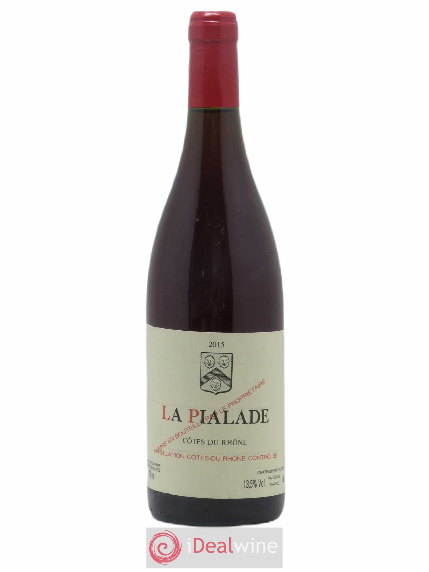 Côtes-du-Rhône La Pialade Emmanuel Reynaud 2015 - Lot de 1 bouteille - 0