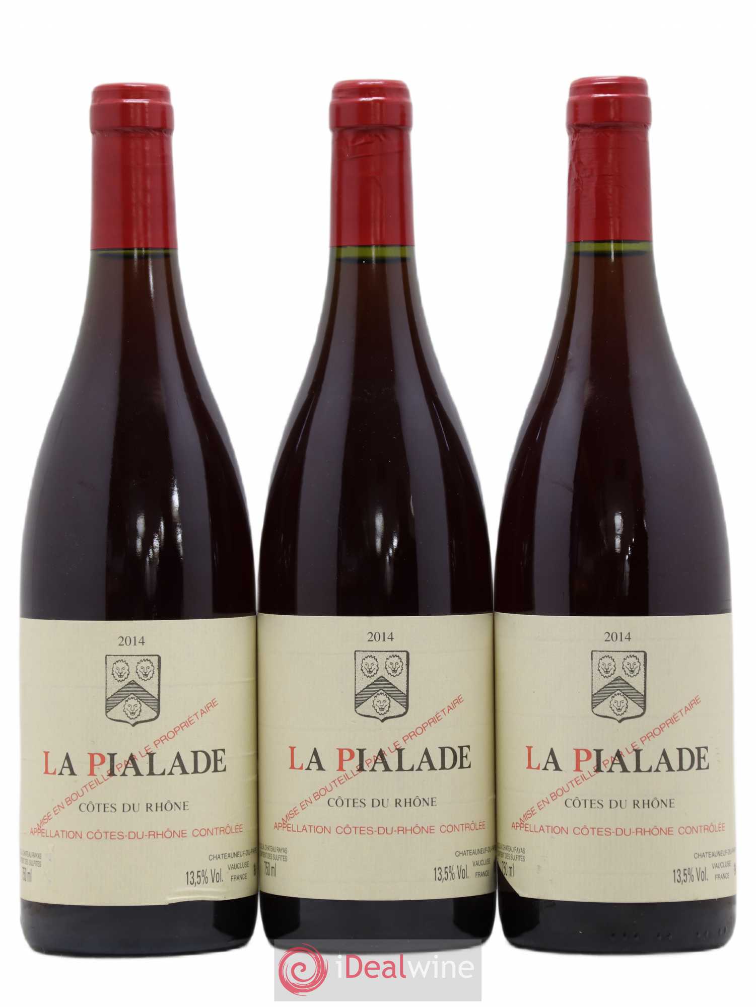 Côtes-du-Rhône La Pialade Emmanuel Reynaud 2014 - Lot de 3 bouteilles - 0