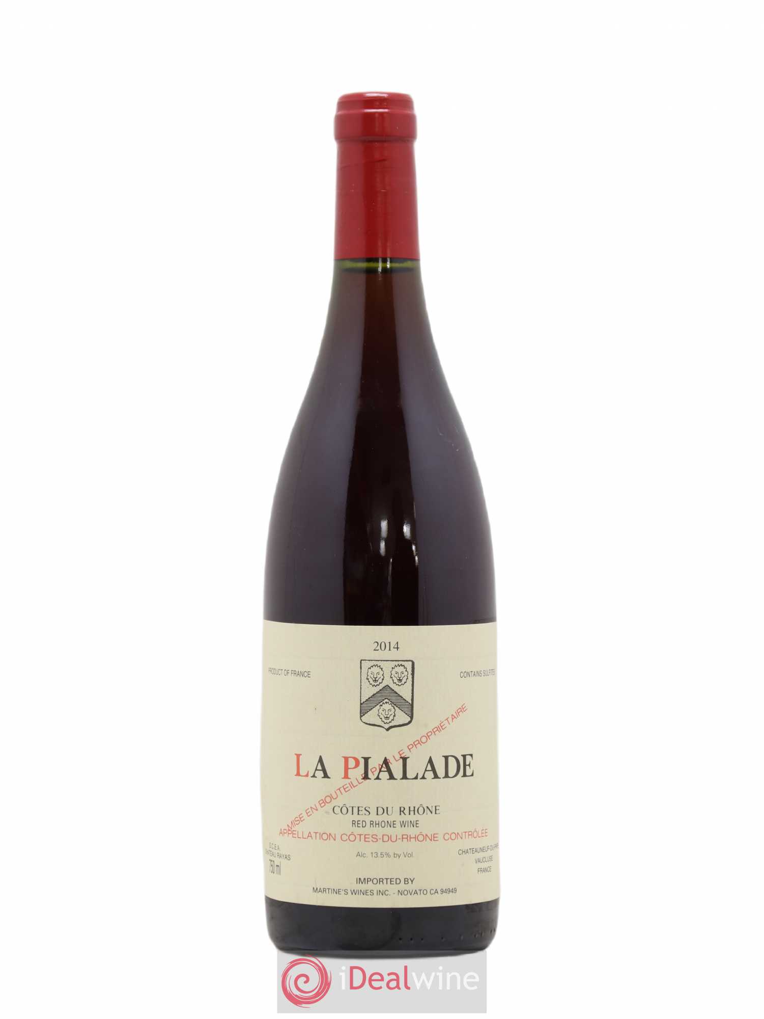 Côtes-du-Rhône La Pialade Emmanuel Reynaud 2014 - Lot de 1 bouteille - 0