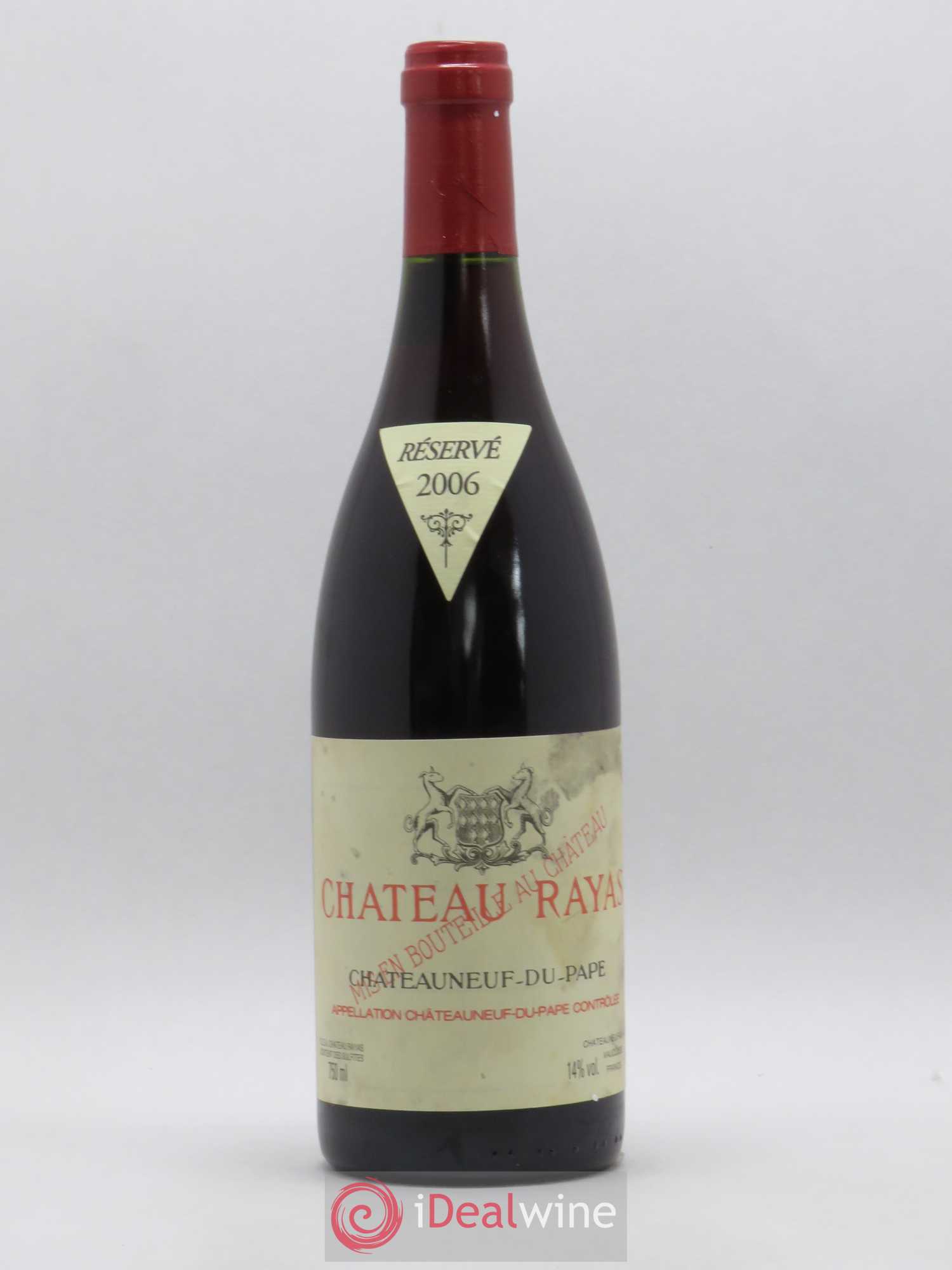 Châteauneuf-du-Pape Château Rayas Emmanuel Reynaud 2006 - Lot de 1 bouteille - 0