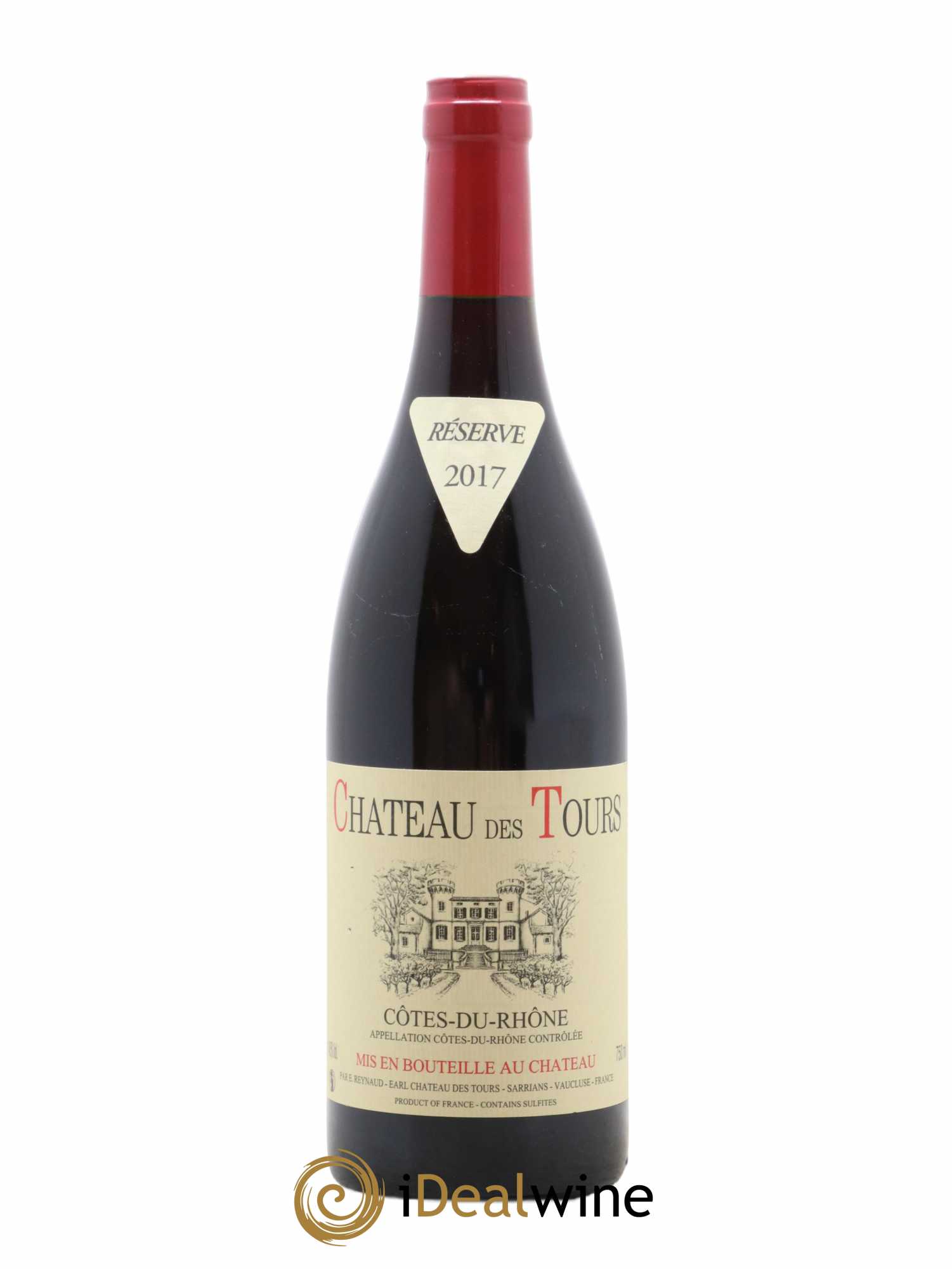 Côtes-du-Rhône Château des Tours Emmanuel Reynaud 2017 - Lot de 1 bouteille - 0