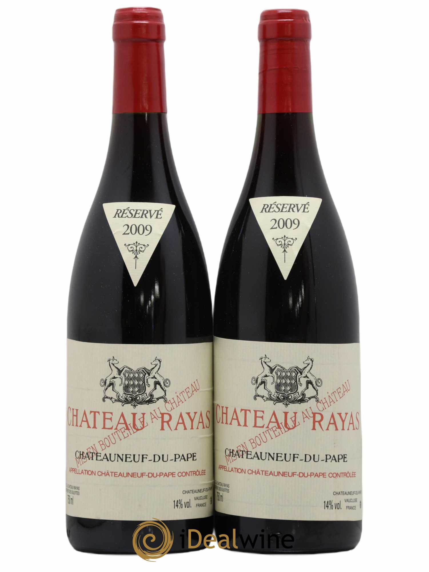 Châteauneuf-du-Pape Château Rayas Emmanuel Reynaud (sans prix de réserve) 2009 - Lot de 2 bouteilles - 0