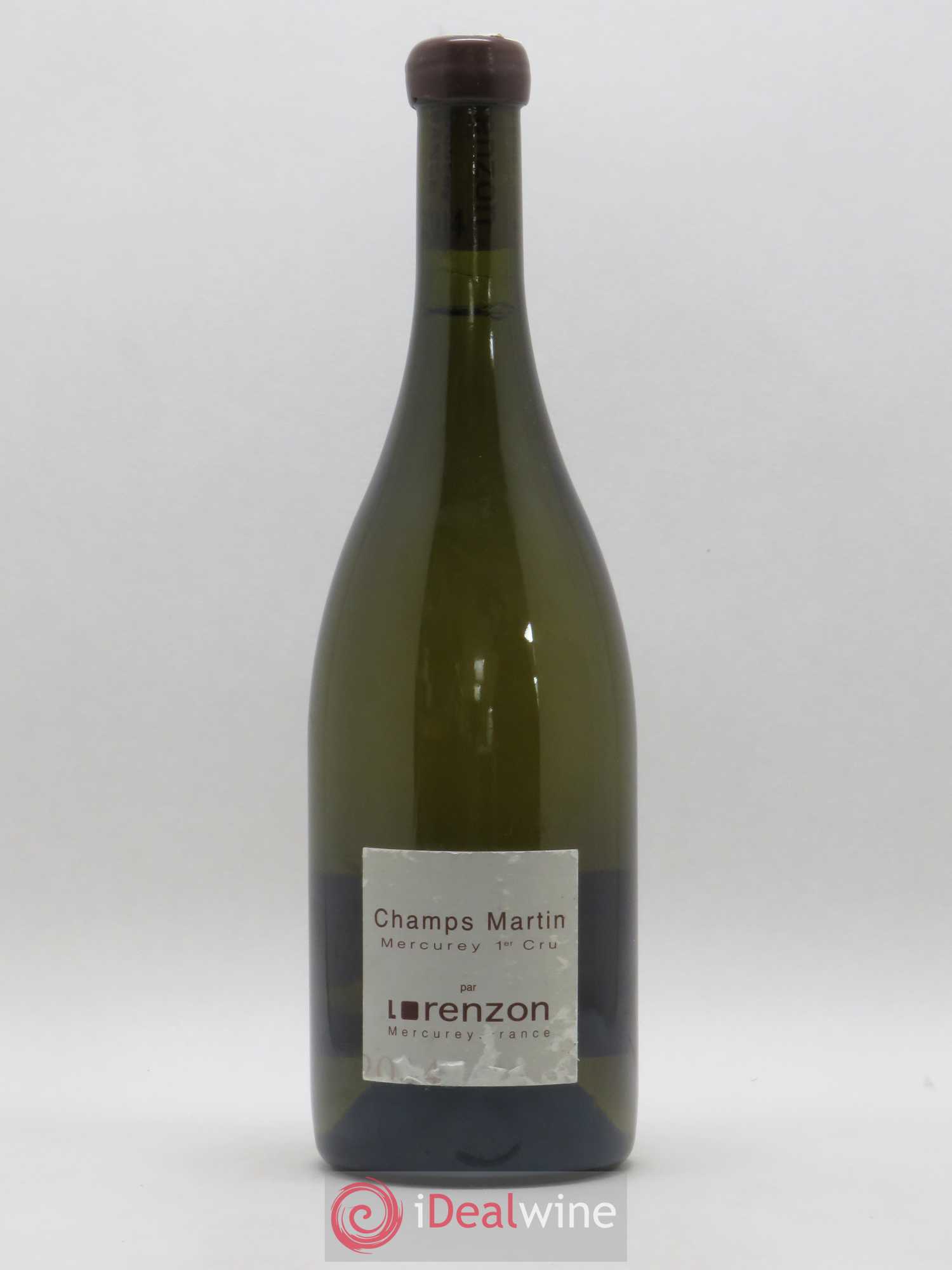 Mercurey 1er Cru Les Champs Martin Bruno Lorenzon (sans prix de réserve) 2014 - Lot de 1 bouteille - 0