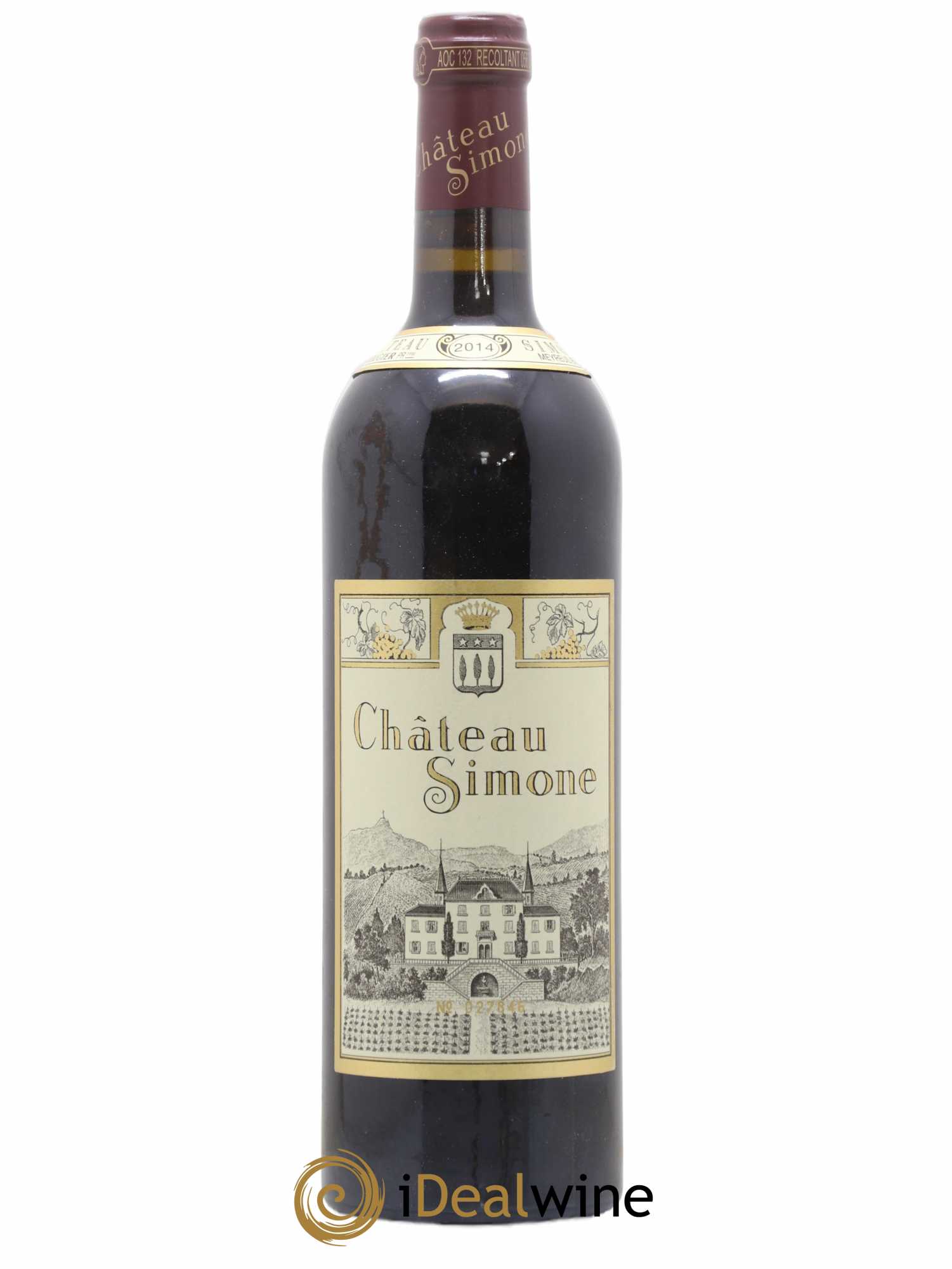 Palette Château Simone Famille Rougier 2014 - Posten von 1 Flasche - 0