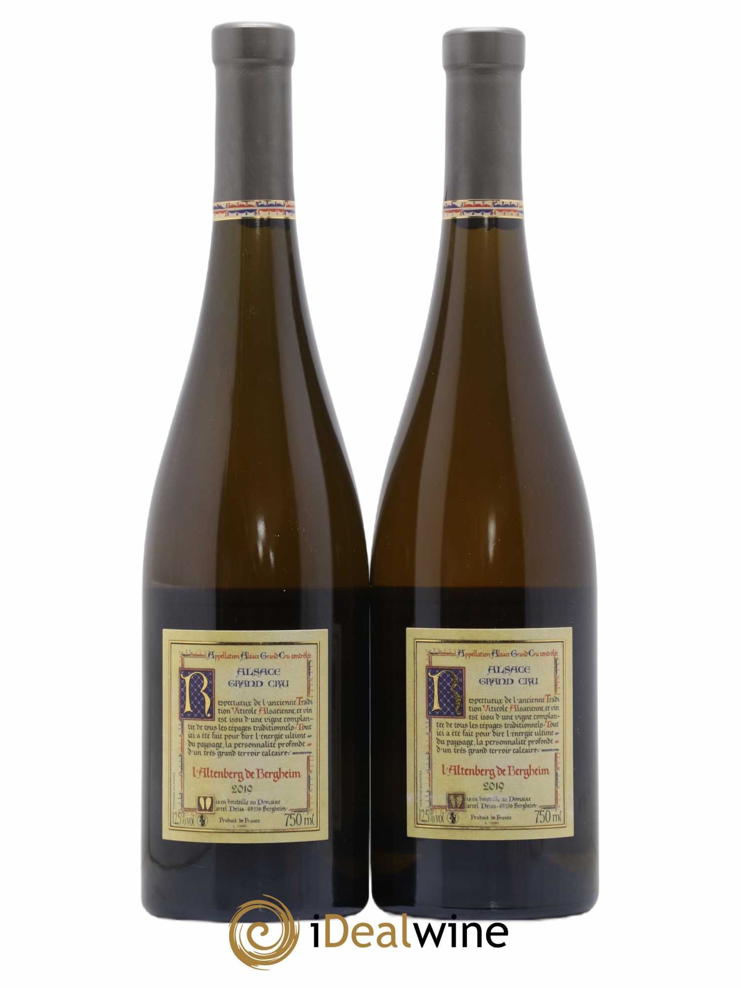 Alsace Grand Cru Altenberg de Bergheim Marcel Deiss (Domaine) 2019 - Lotto di 2 bottiglie - 1