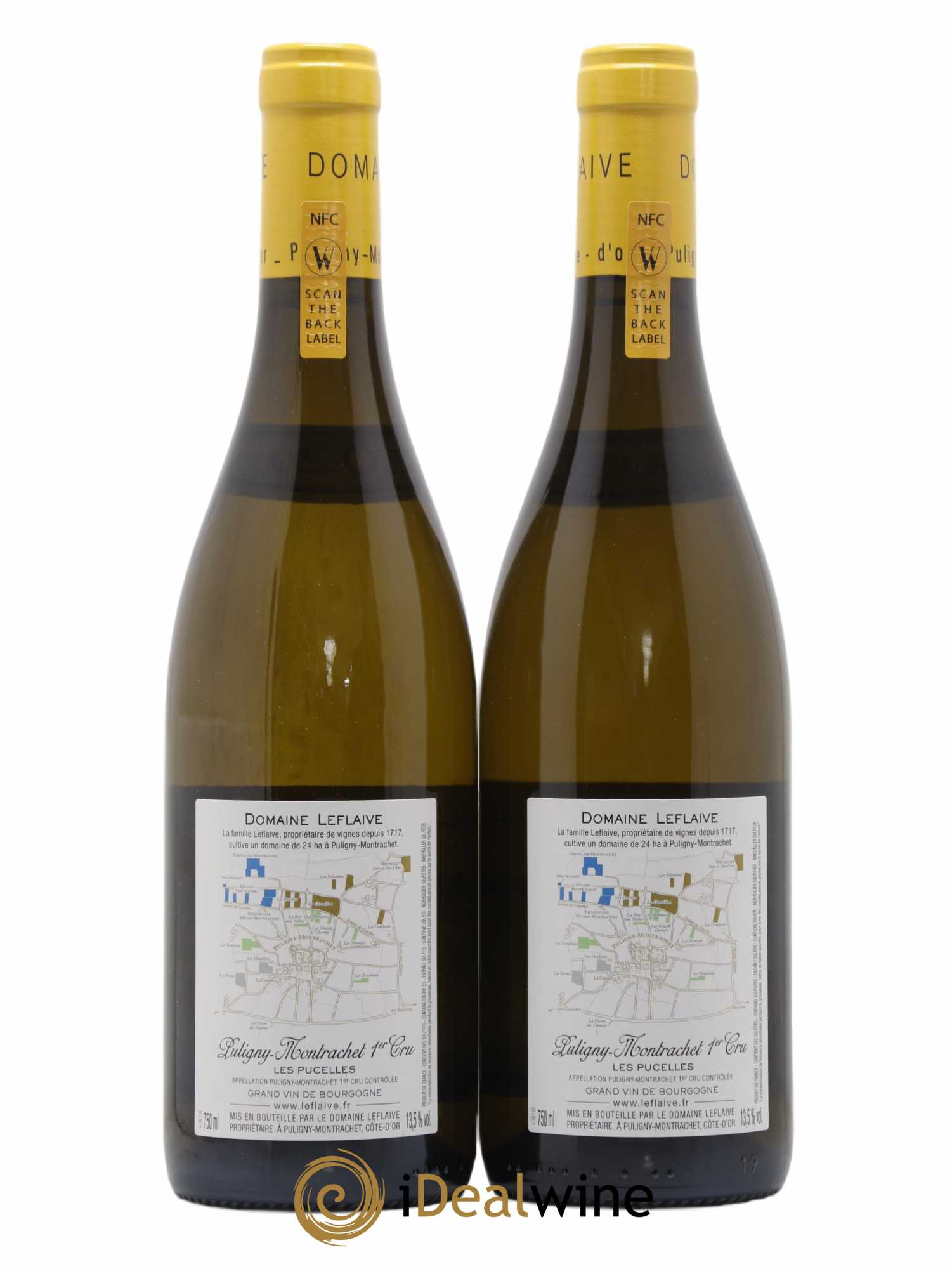 Puligny-Montrachet 1er Cru Les Pucelles Leflaive (Domaine) 2020 - Lot de 2 bouteilles - 1