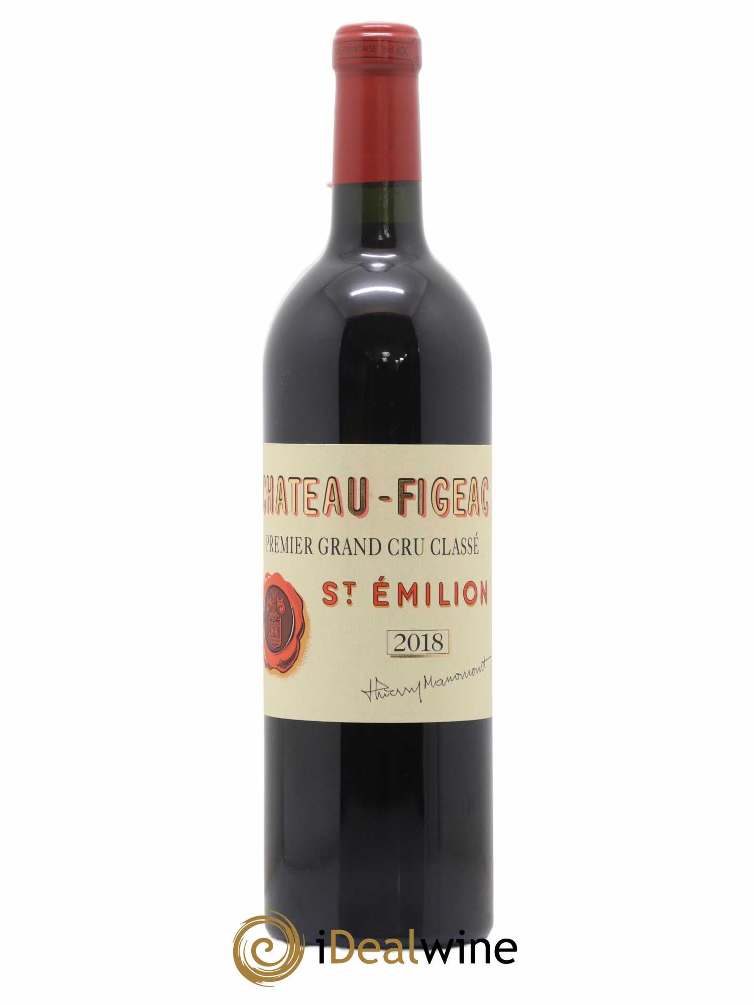 Château Figeac 1er Grand Cru Classé A 2018 - Lot de 1 bouteille - 0