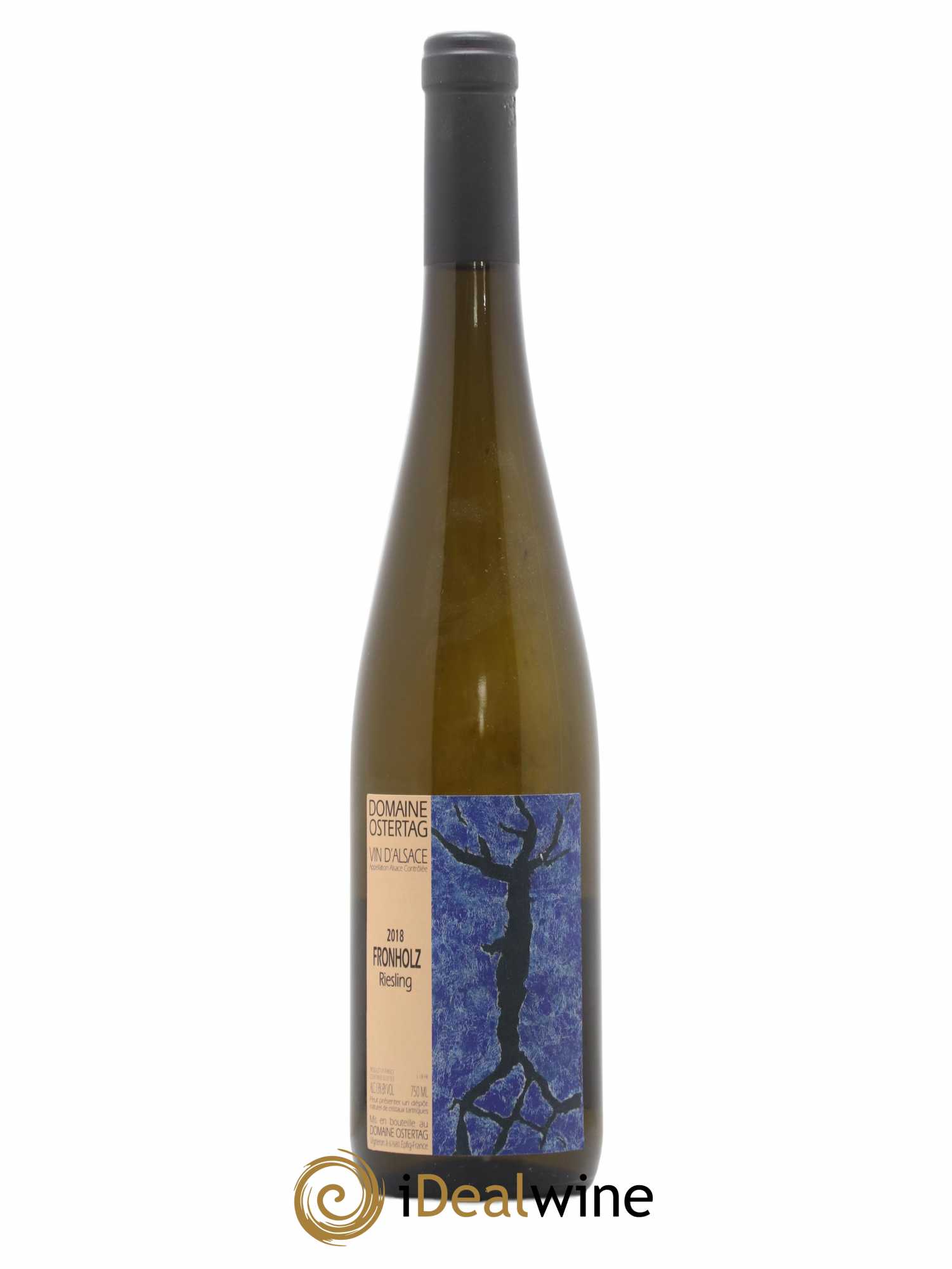 Alsace Riesling Fronholz Ostertag (Domaine) 2018 - Lot de 1 bouteille - 0
