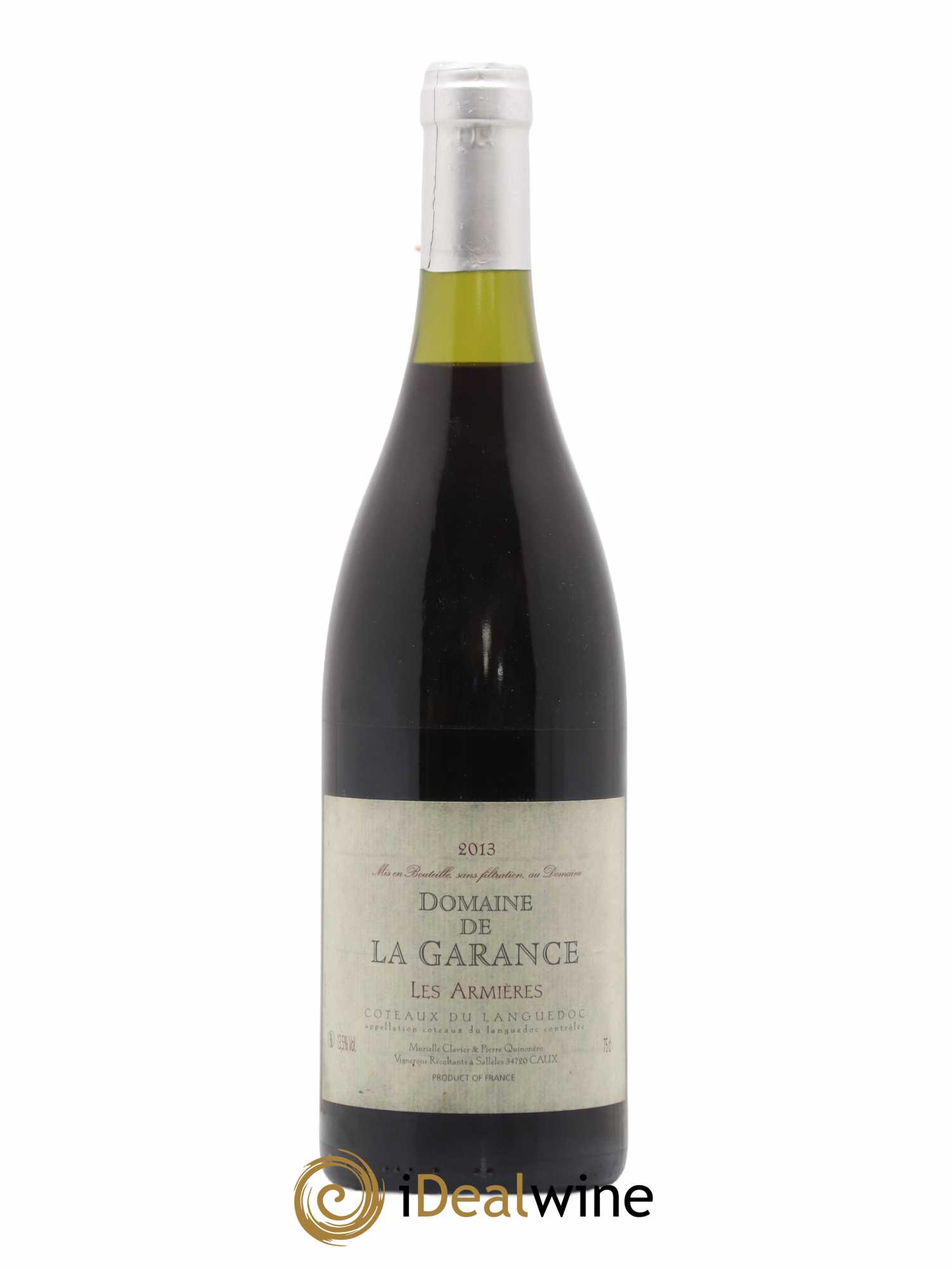 Pays d'Hérault Les Armieres Garance D 2013 - Posten von 1 Flasche - 0