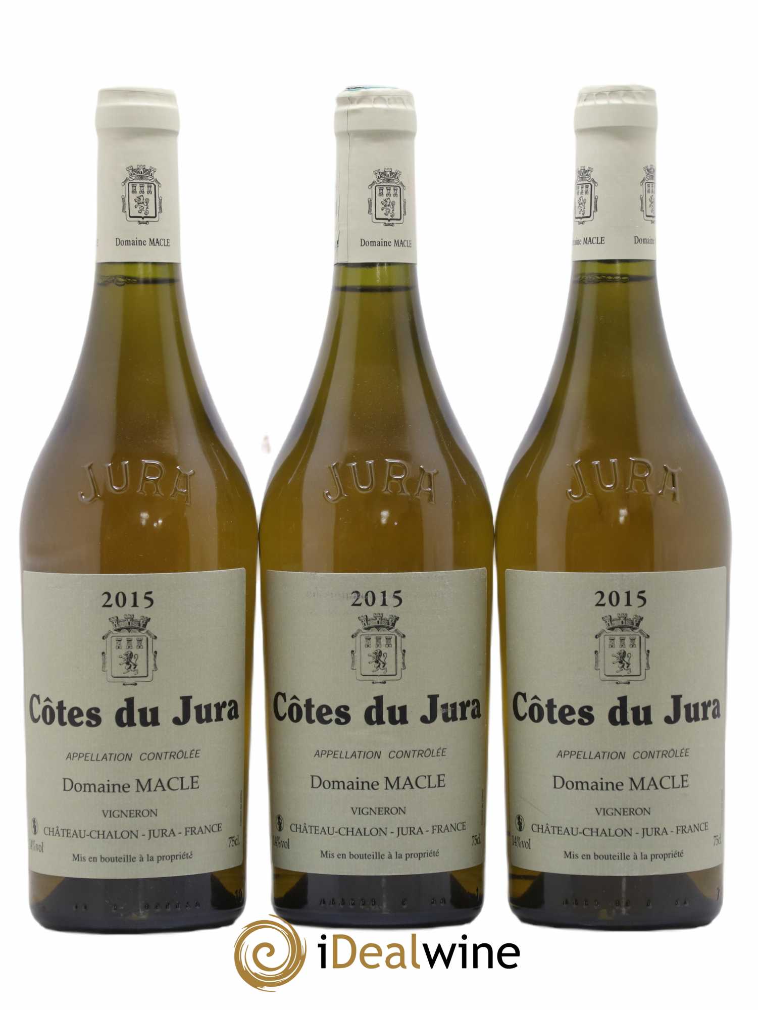Côtes du Jura Jean Macle 2015 - Lot de 3 bouteilles - 0