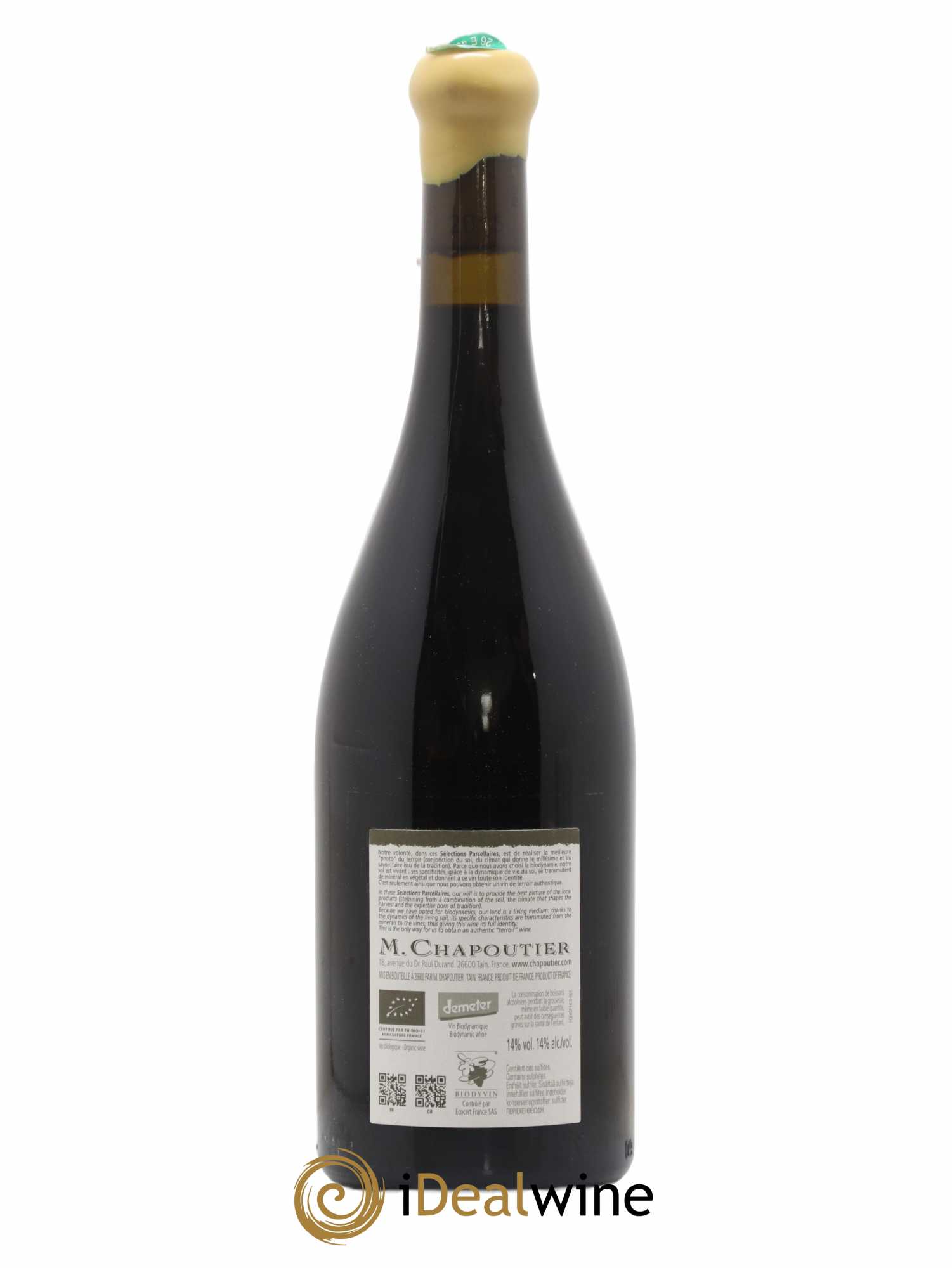 Hermitage Ermitage Le Pavillon Chapoutier 2015 - Lot de 1 bouteille - 1