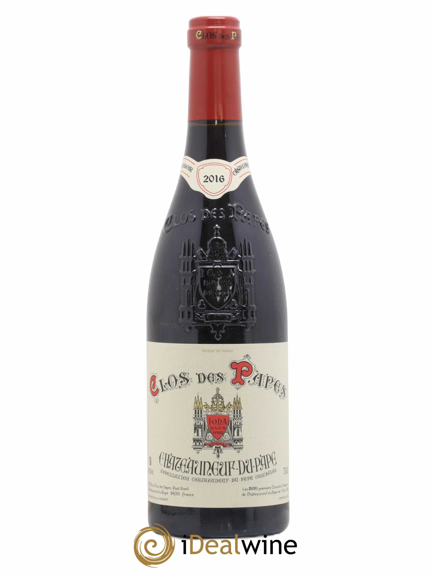 Châteauneuf-du-Pape Clos des Papes - Paul Avril 2016 - Lot de 1 bouteille - 0