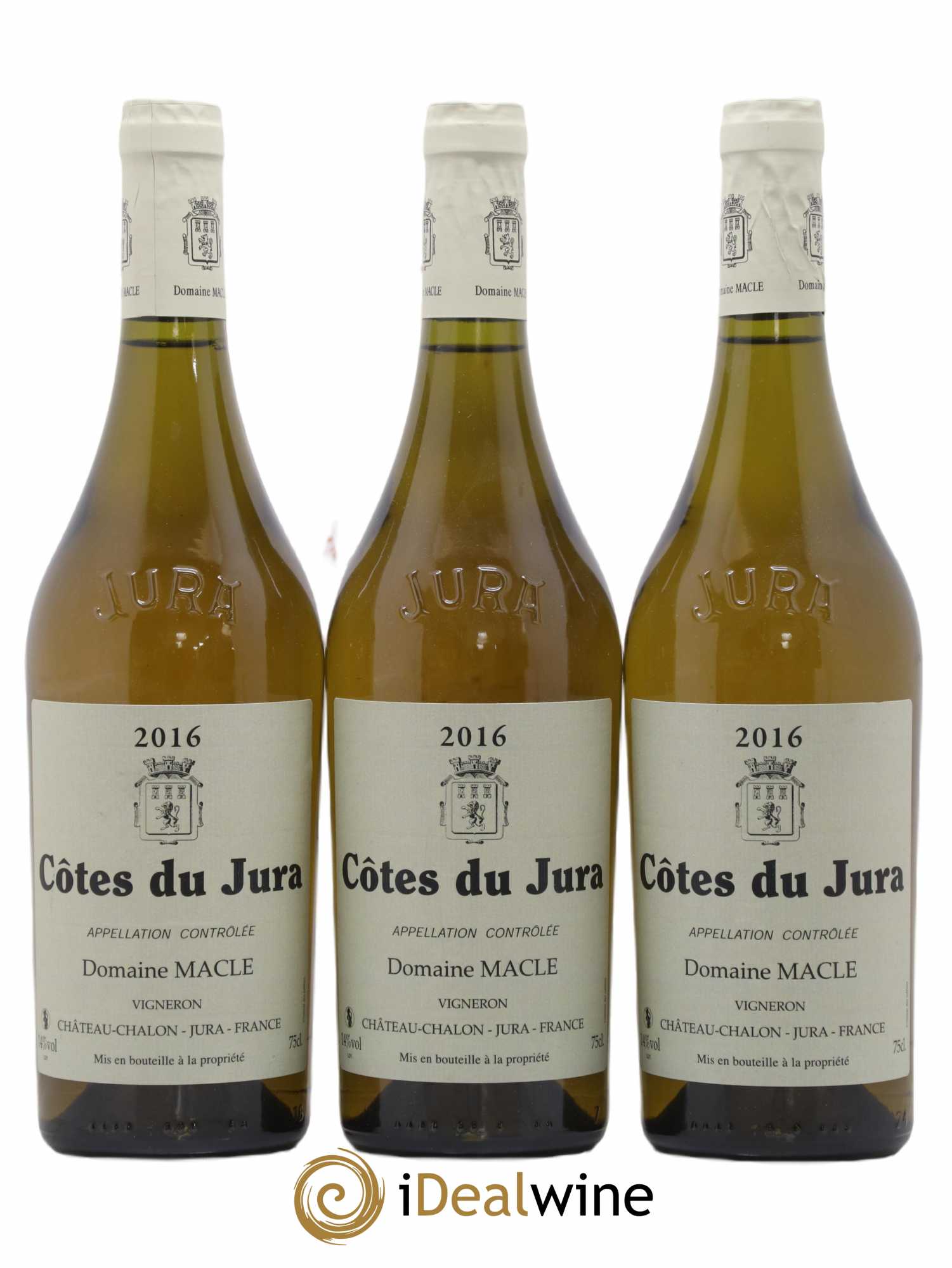 Côtes du Jura Jean Macle 2016 - Lot de 3 bouteilles - 0