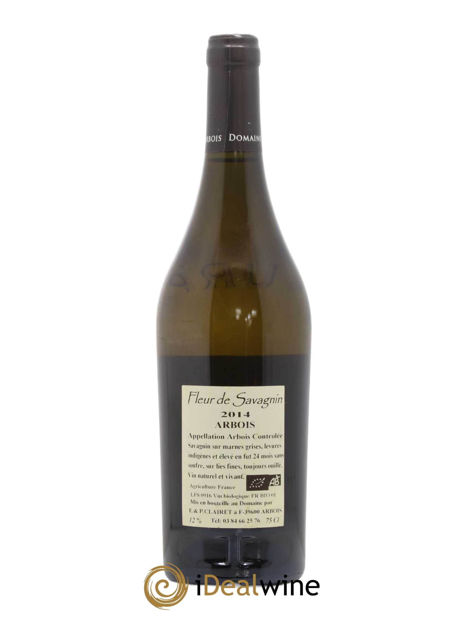 Arbois Fleur De Savagnin Domaine de la Tournelle 2014 - Lot de 1 bouteille - 1